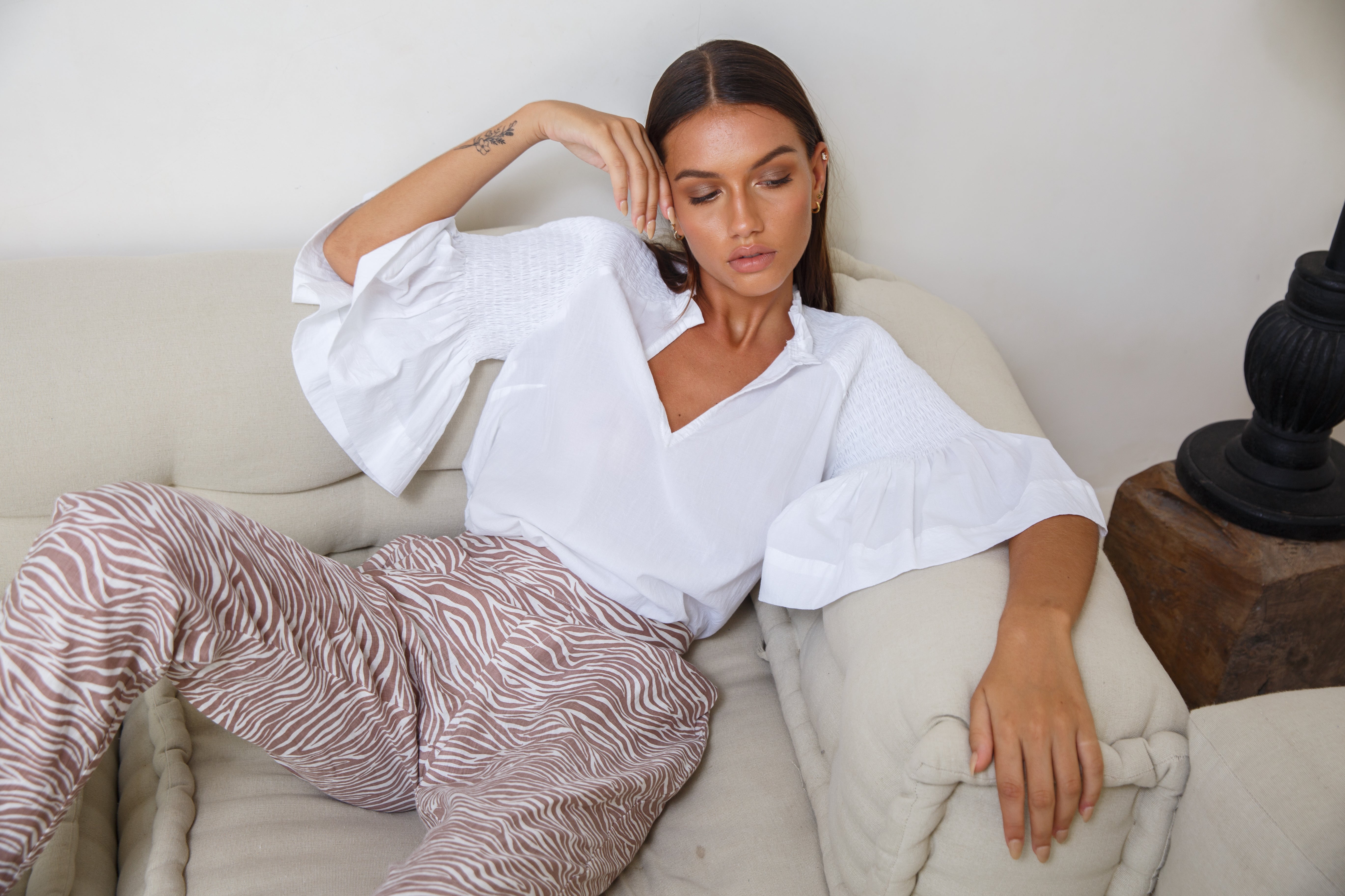 Summer breastfeeding-friendly separates