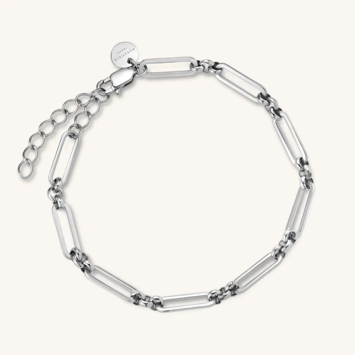 BLAK - Rosefield Chunky Chain Bracelet Silver