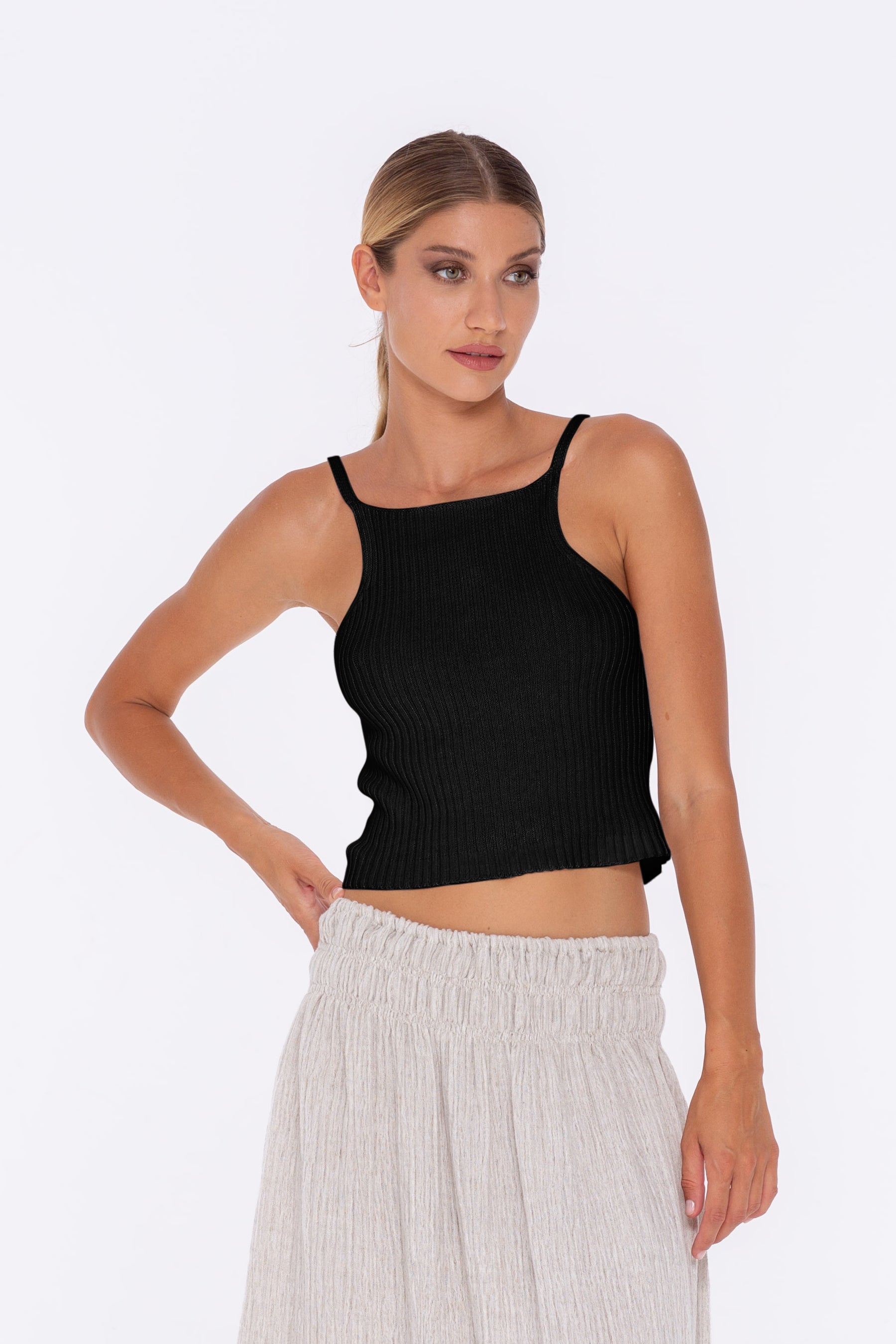 Melancholy Tank - Black - FINAL SALE