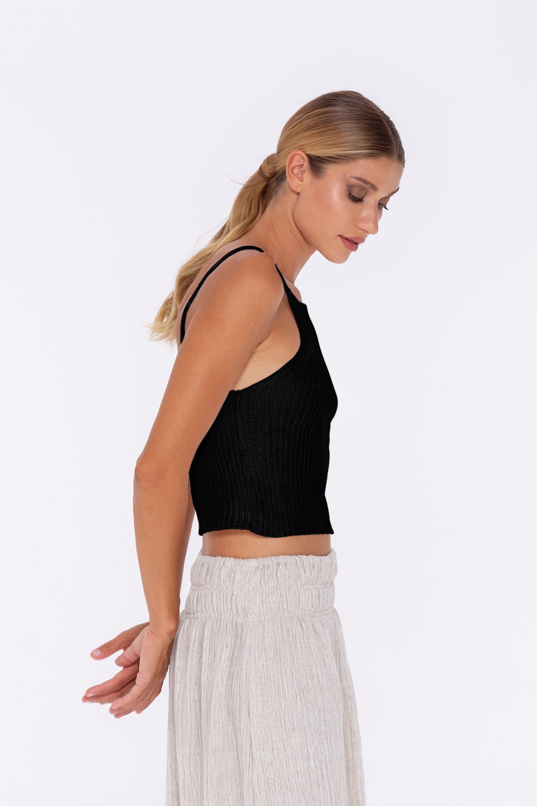 Melancholy Tank - Black - FINAL SALE