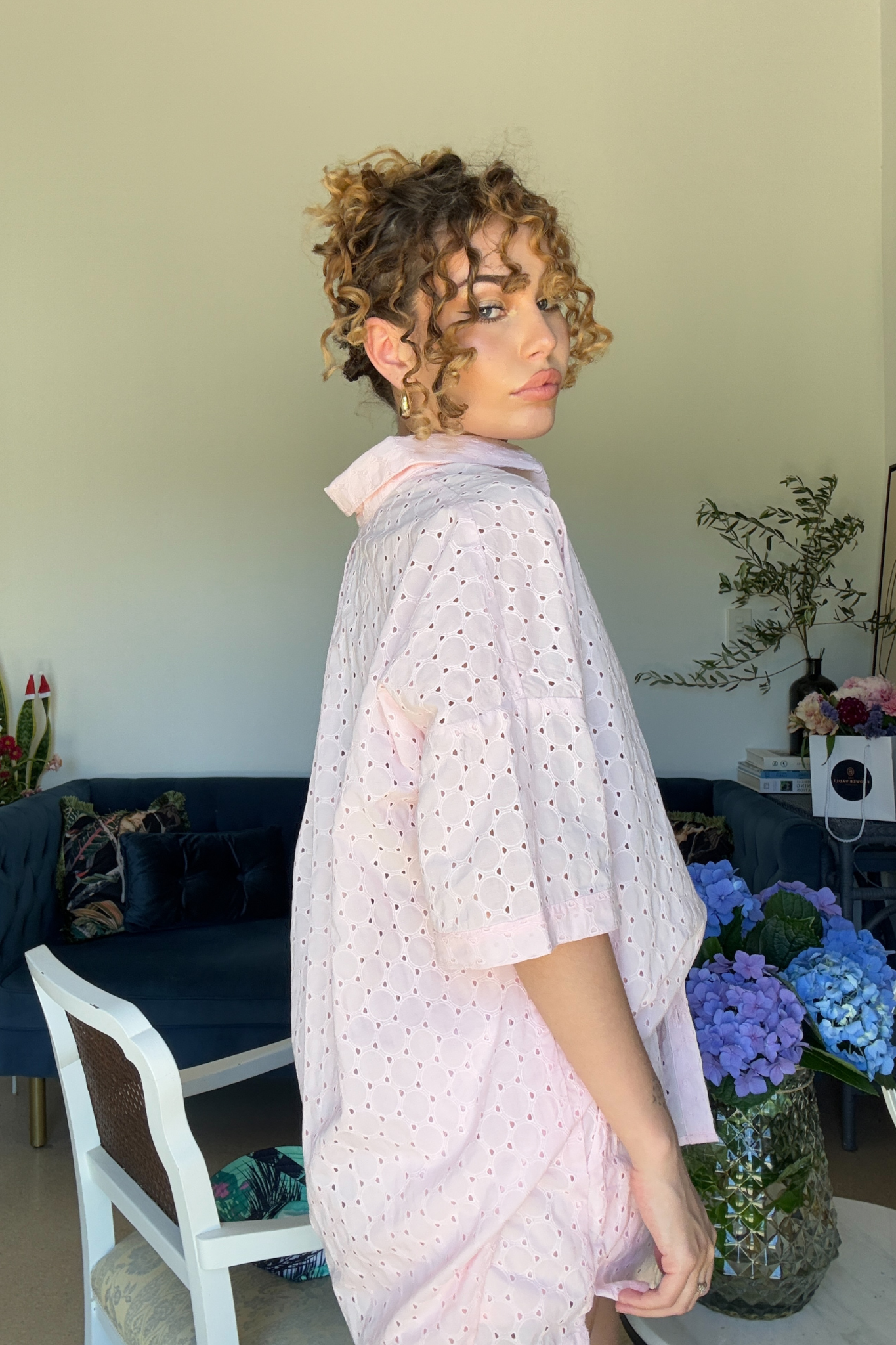 Santiago Shirt - Light Pink