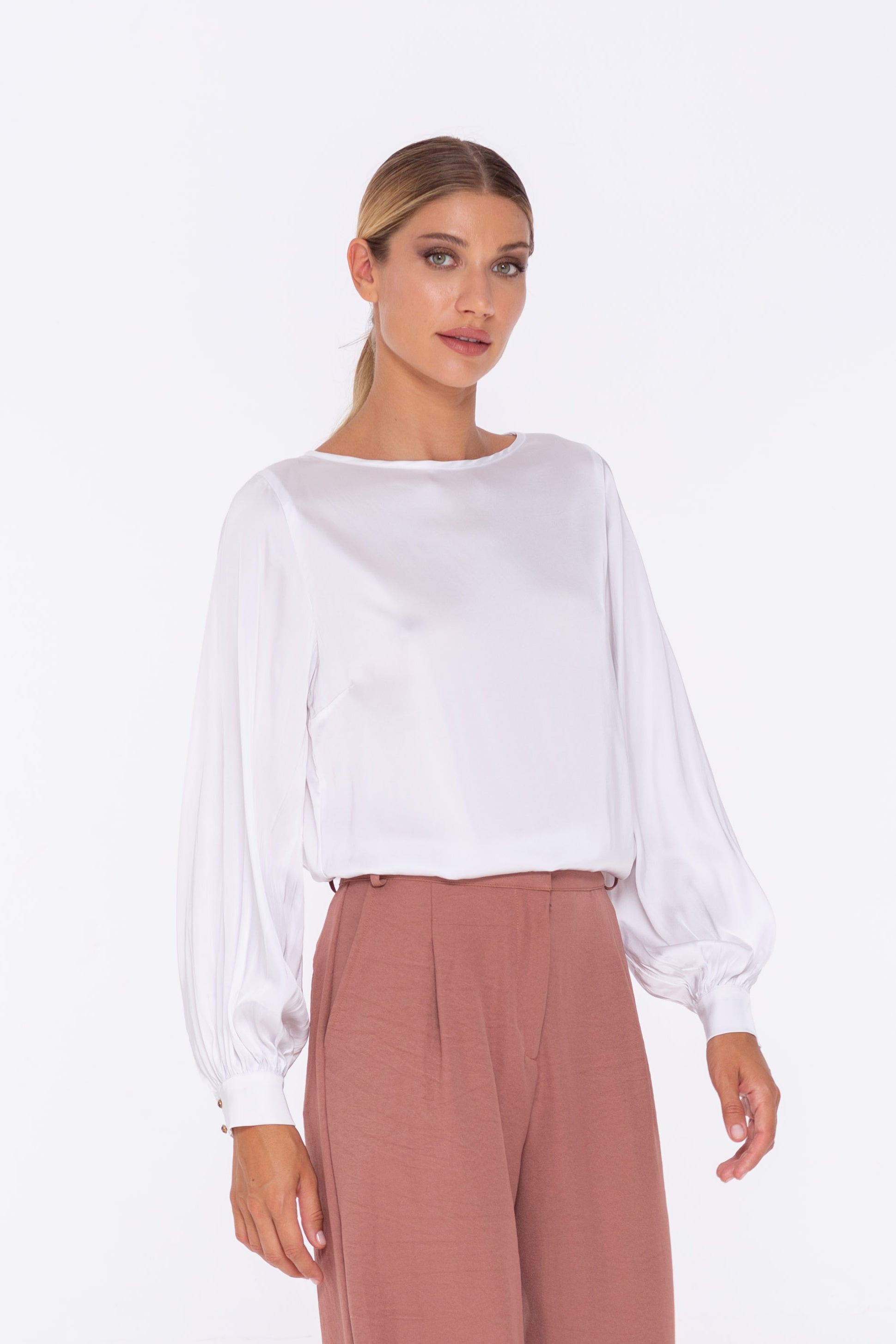 Martena Top - White