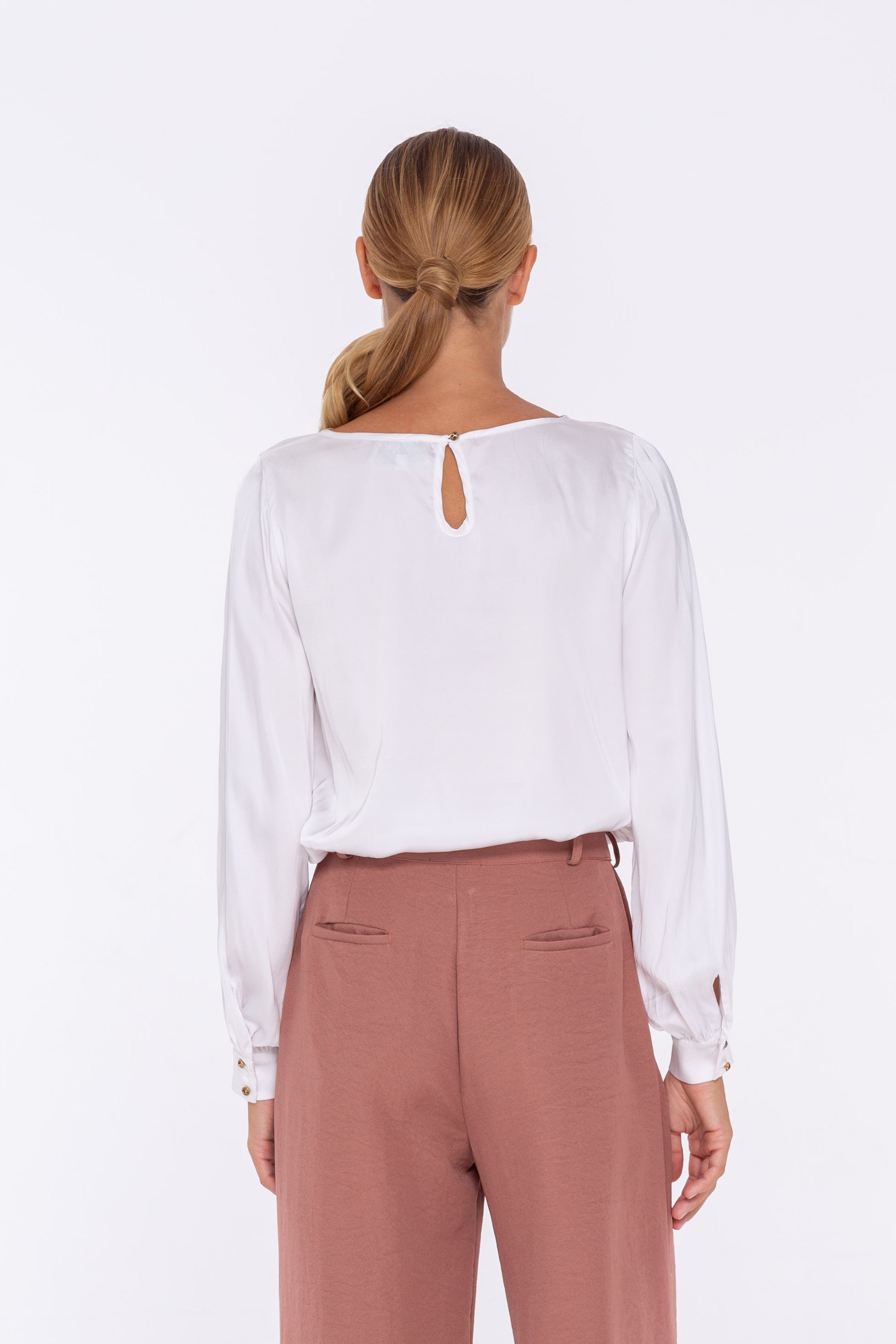 Martena Top - White