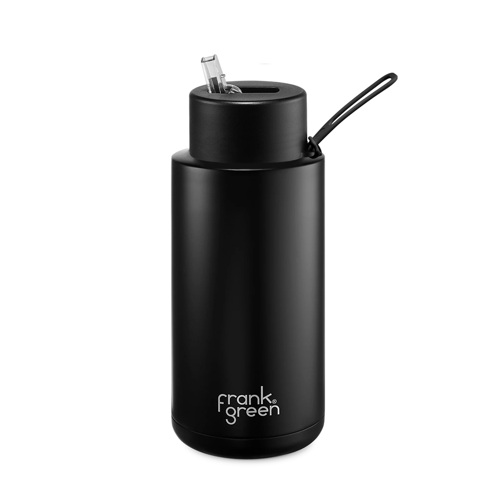Frank Green - 34oz Reusable Bottle (straw) - Midnight