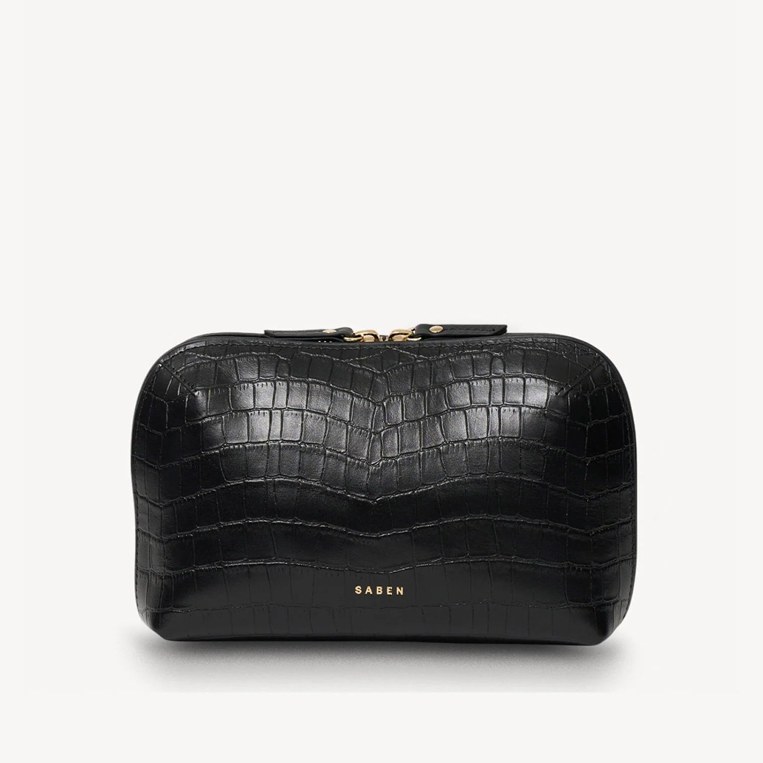 Saben - Tate Pouch - Black Croc