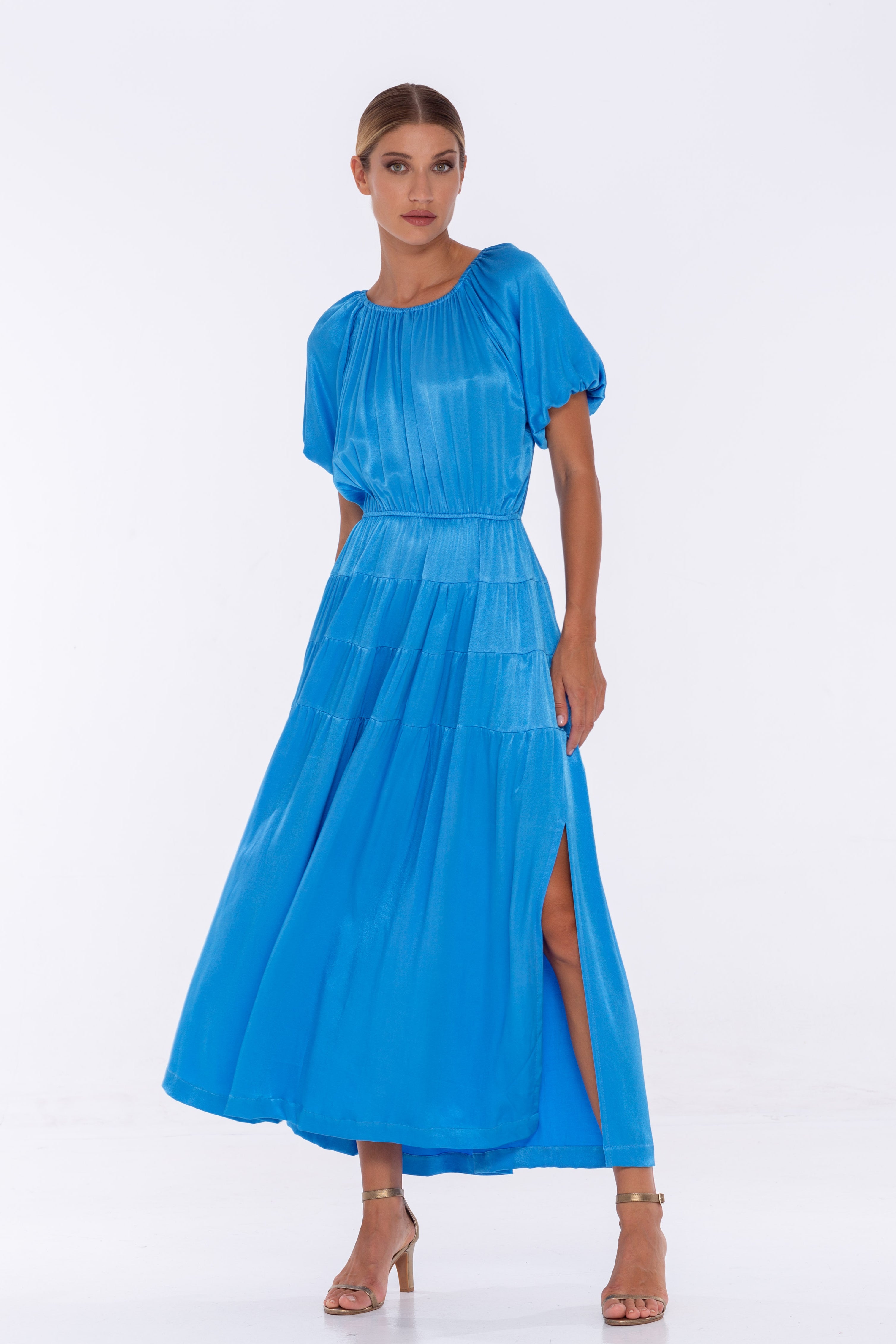 Coco Dress - Miami Blue