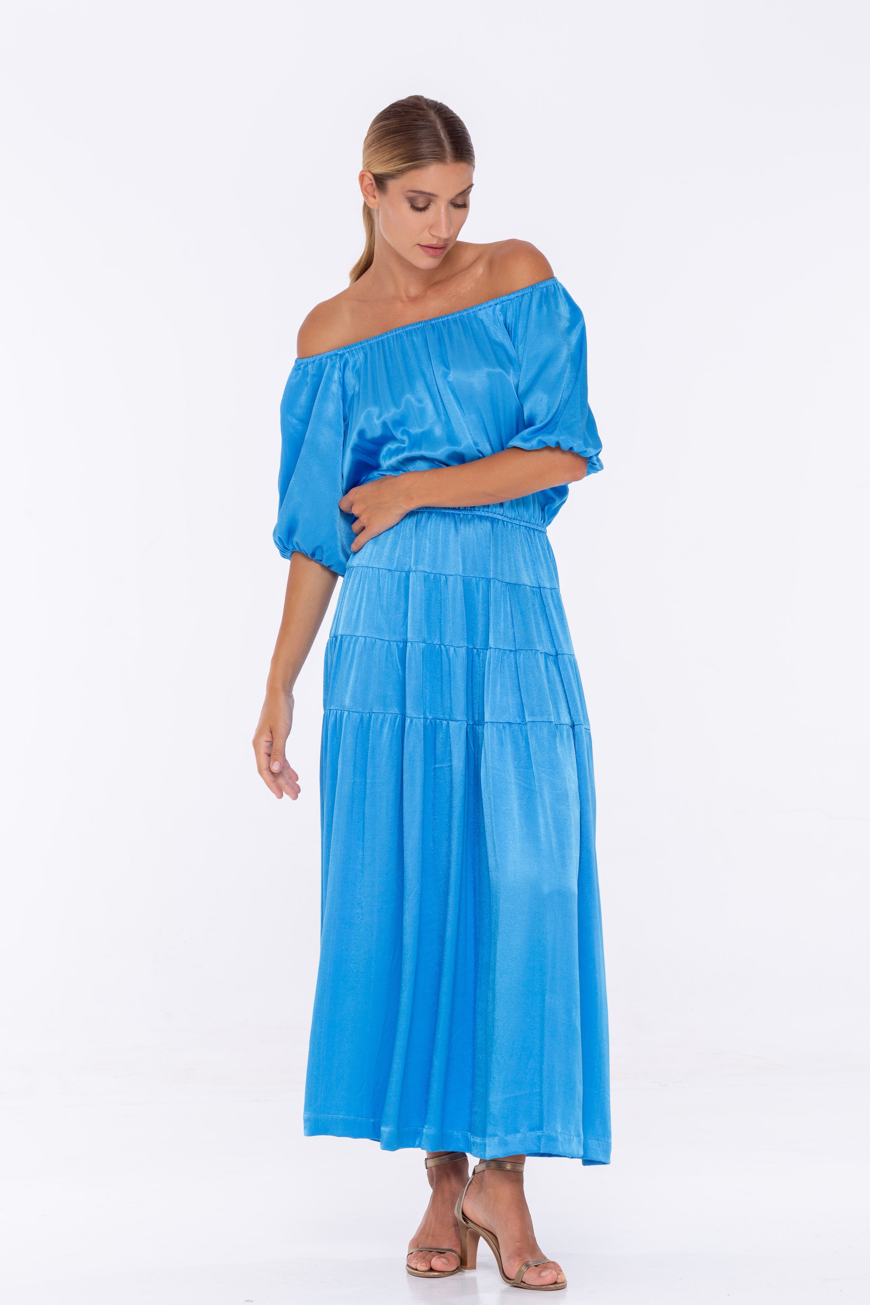 Coco Dress - Miami Blue