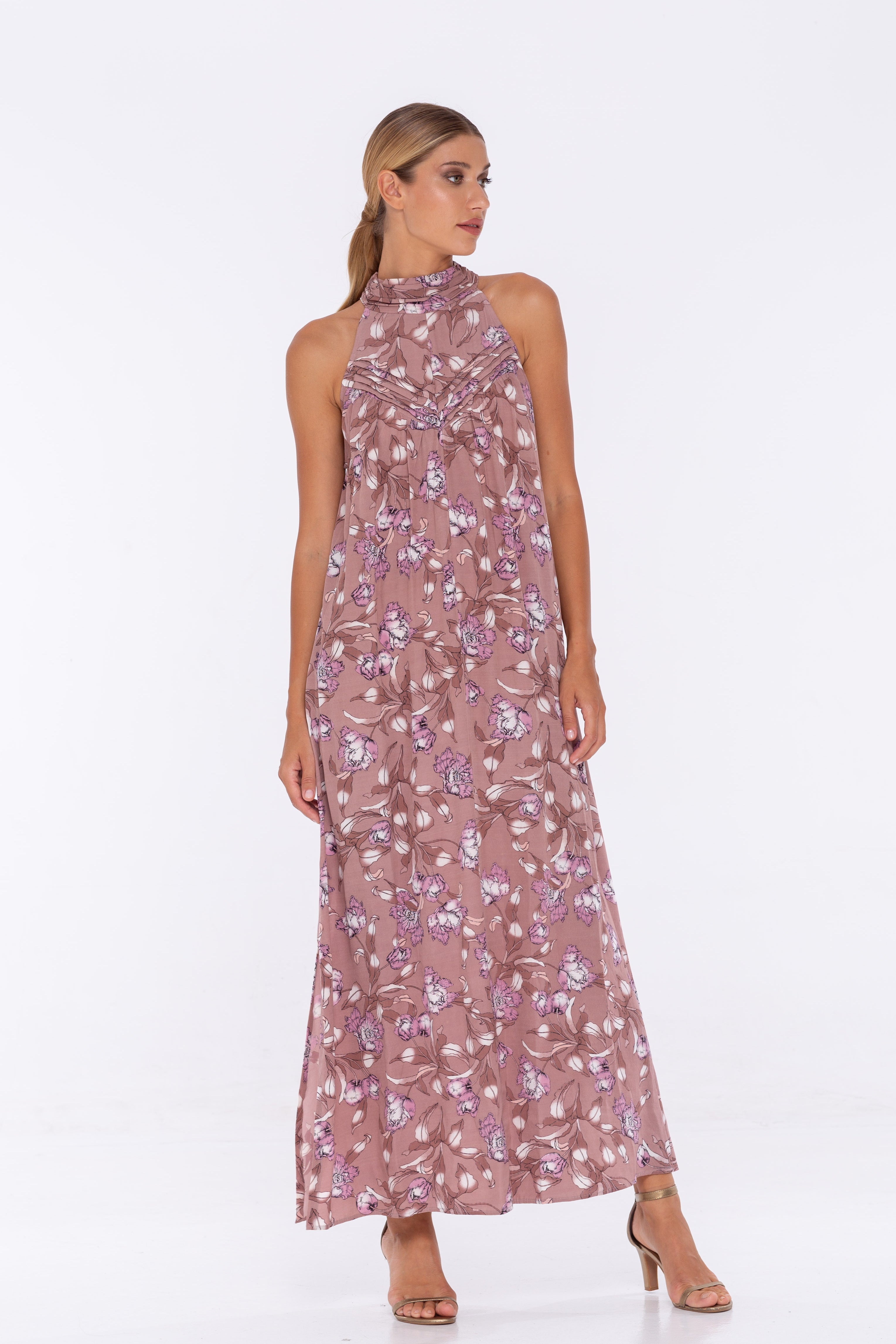 Anouk Dress - Exclusive Rose Tea/Pink Floral