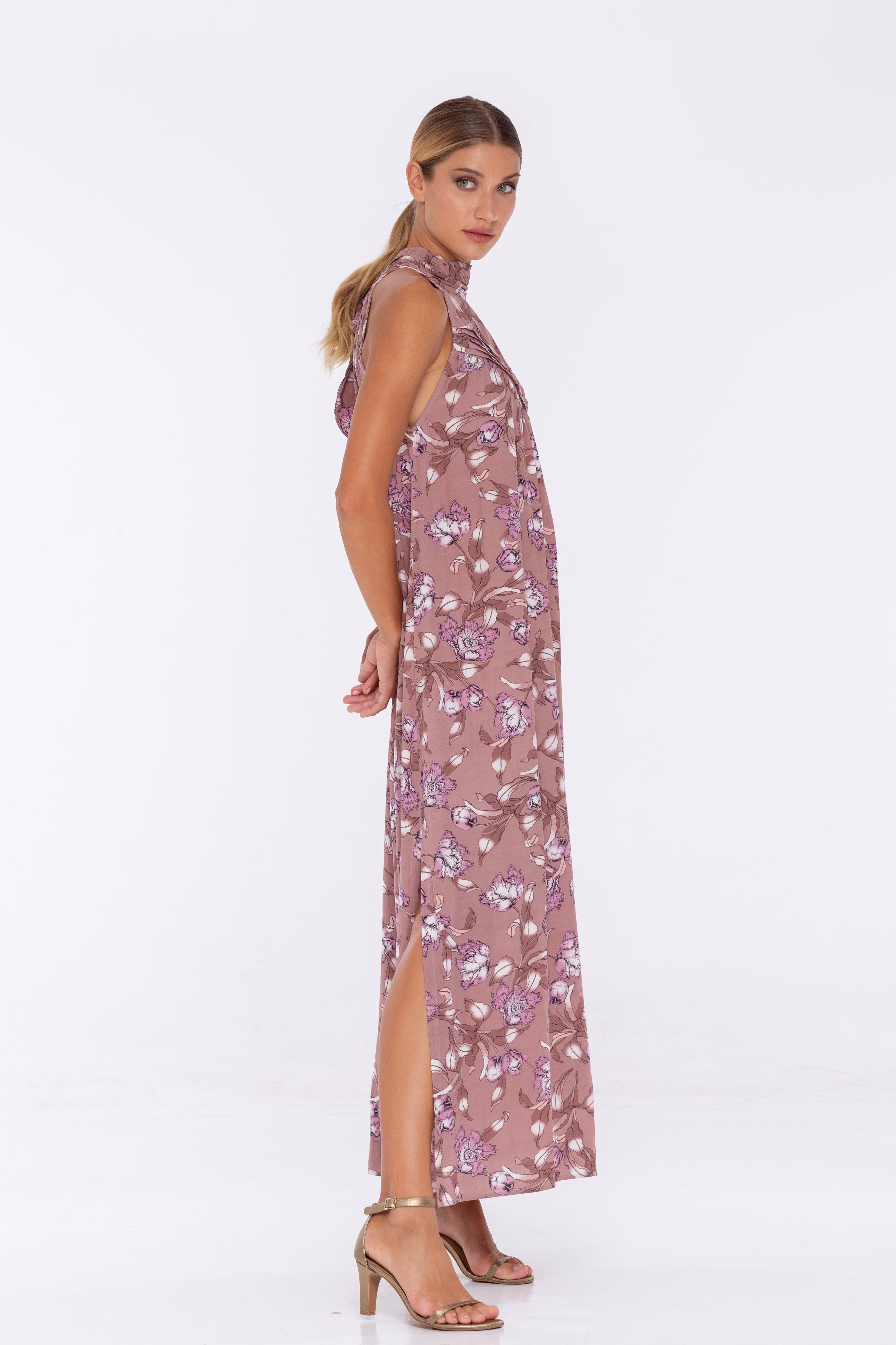 Anouk Dress - Exclusive Rose Tea/Pink Floral
