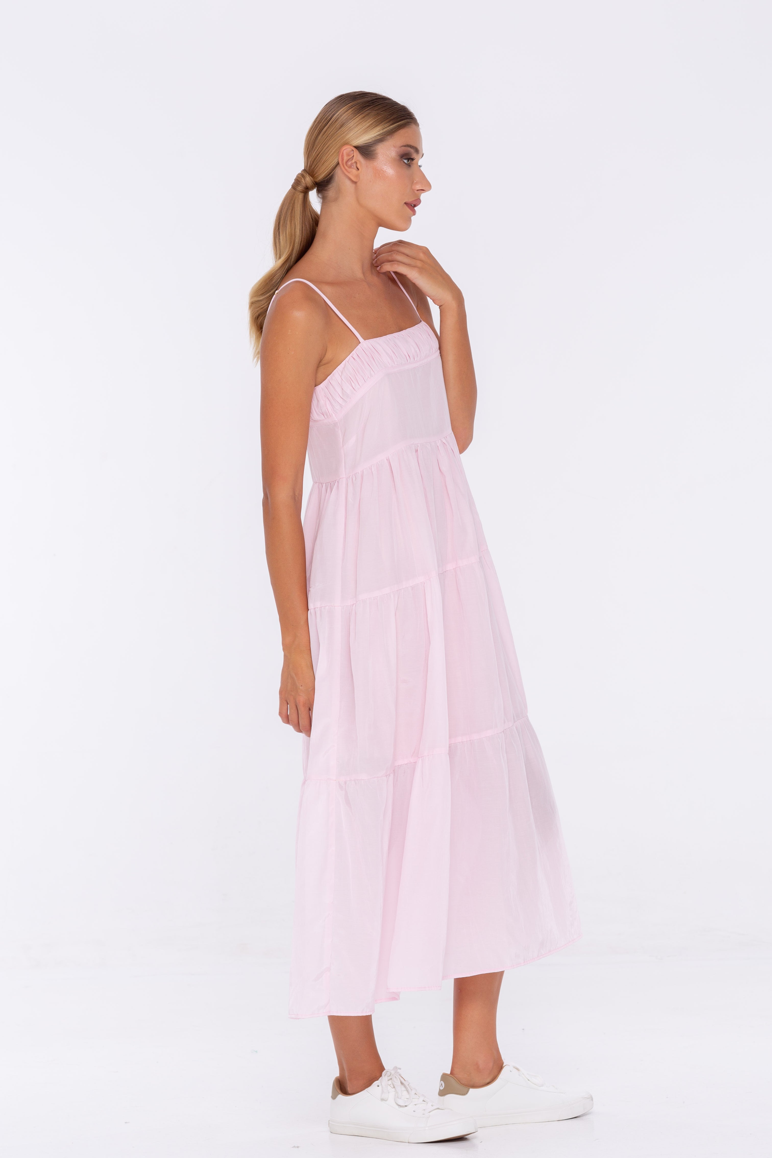 Fly To You Dress - Ice Pink