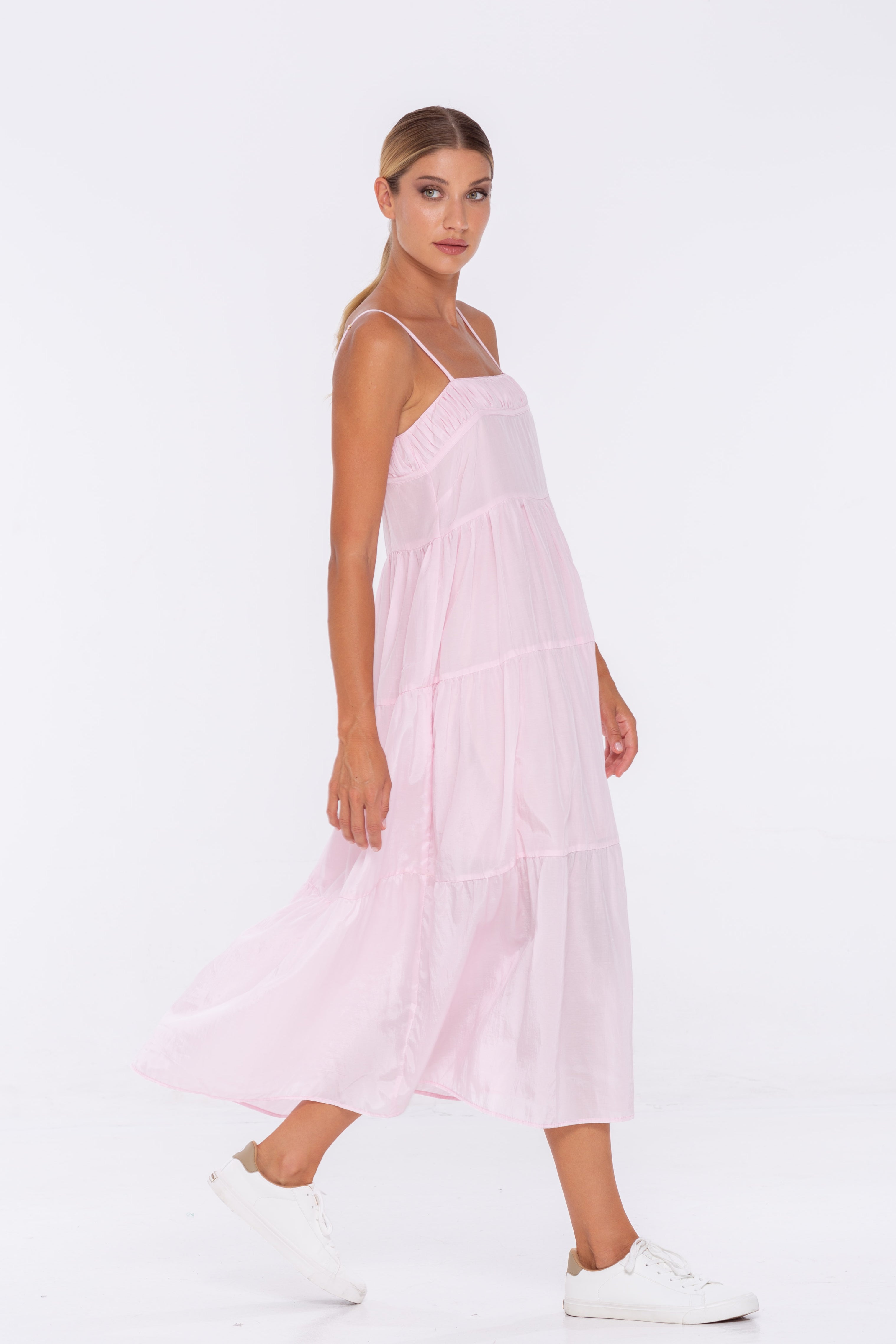 Fly To You Dress - Ice Pink