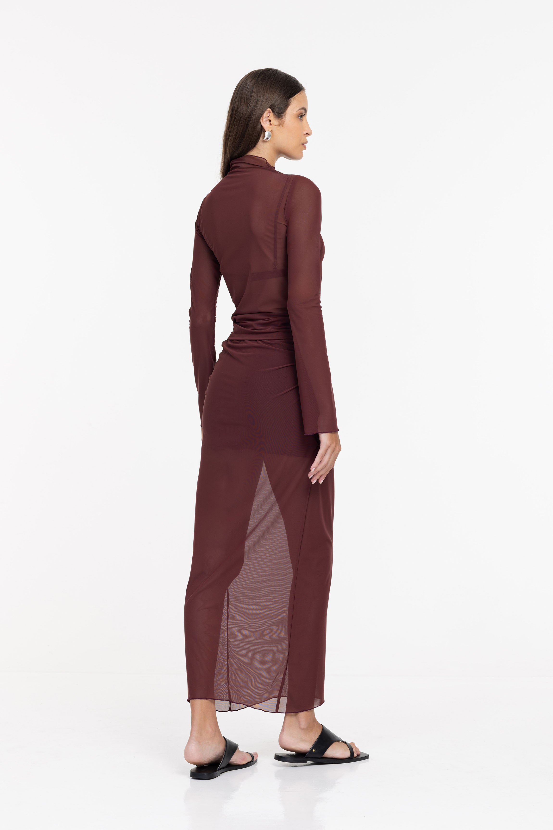 Avelina Skirt - Maroon