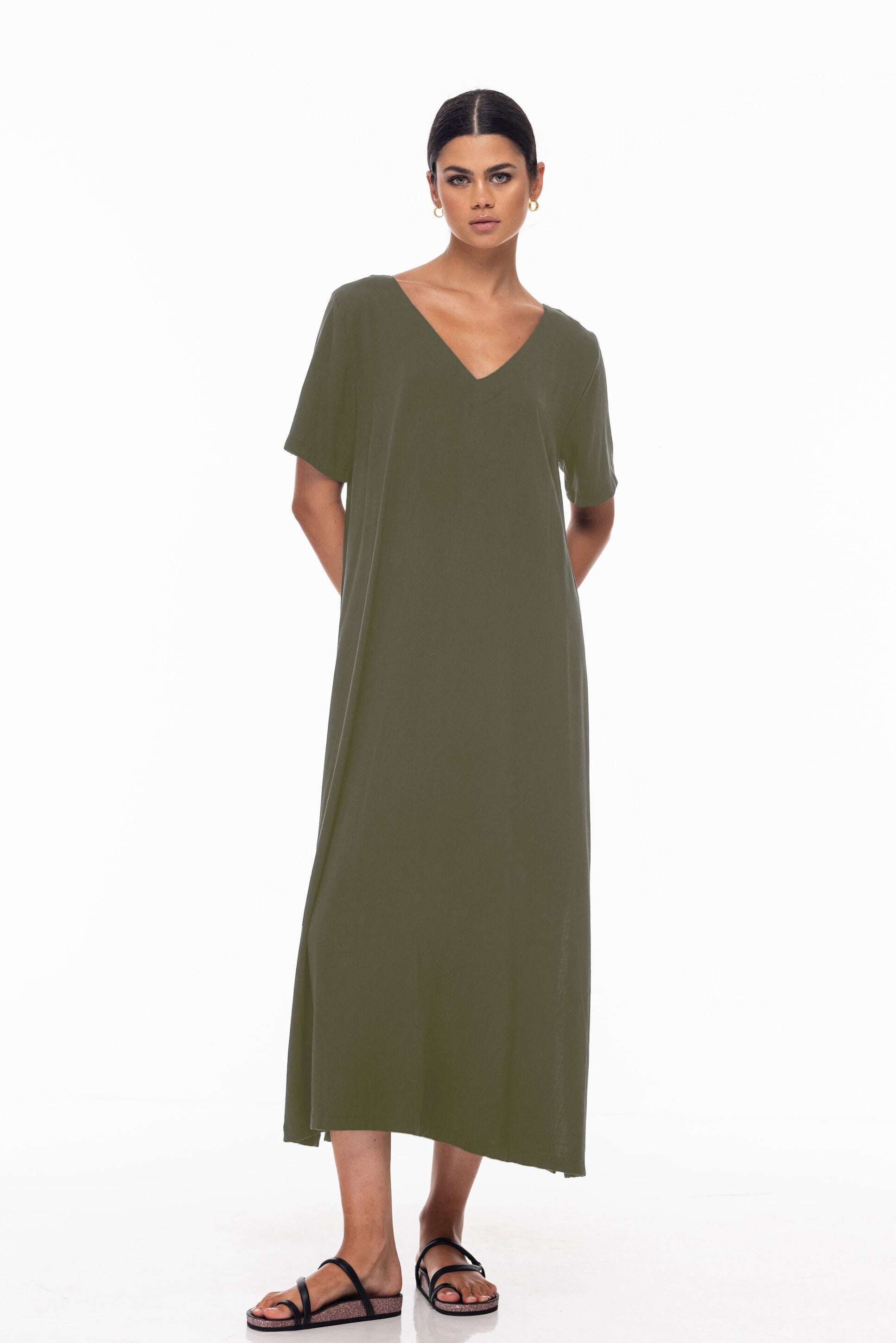 A New Breath Dress - Golden Forest