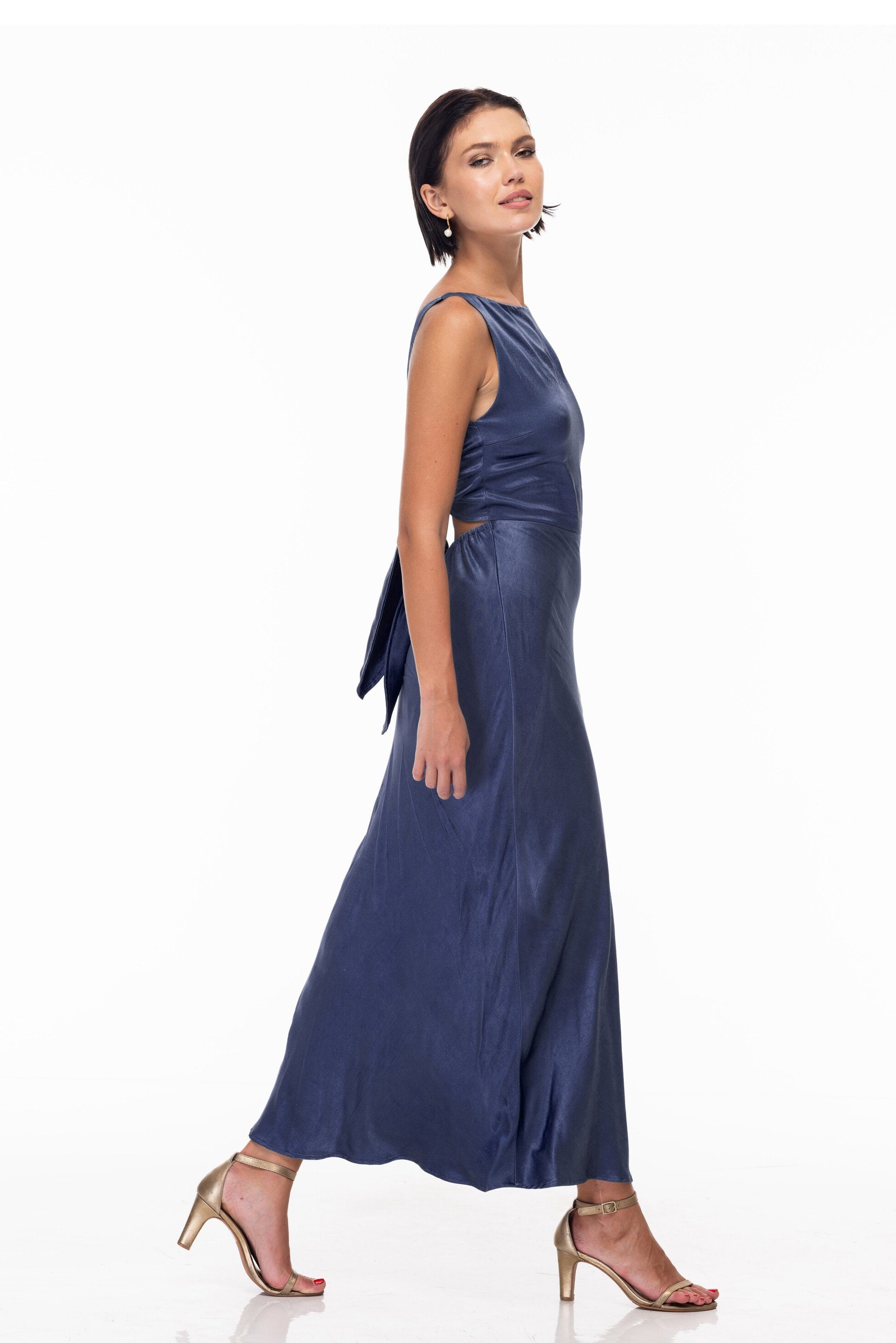 A Walk to Remember Dress - Ash Blue