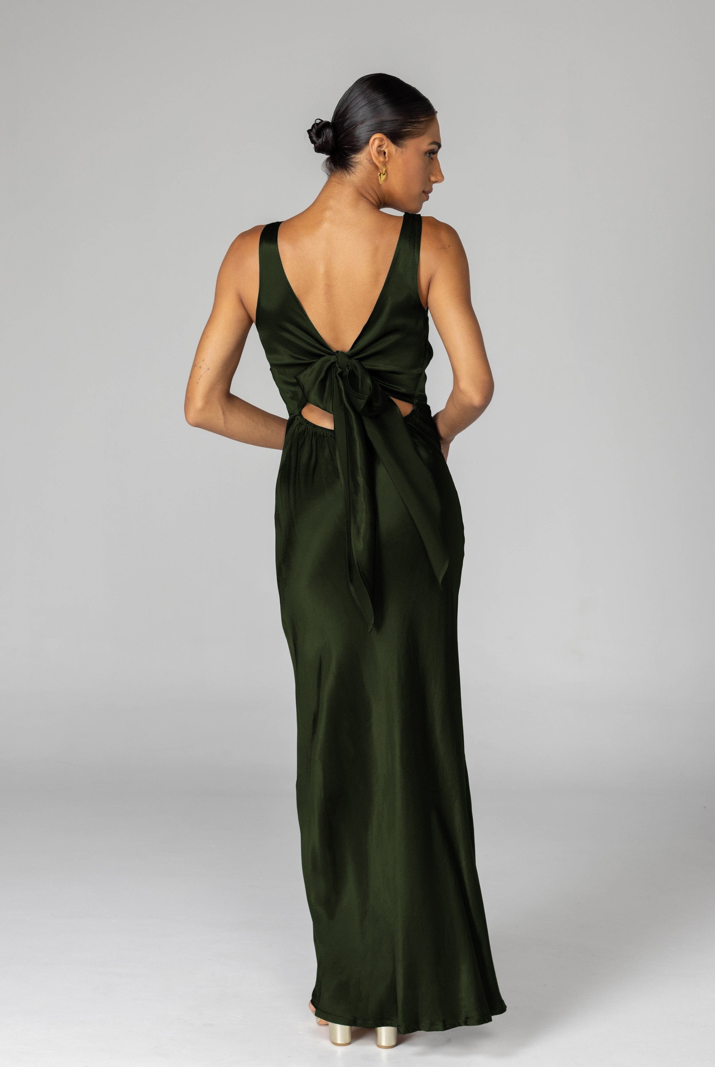 A Walk To Remember Dress - Dark Olive