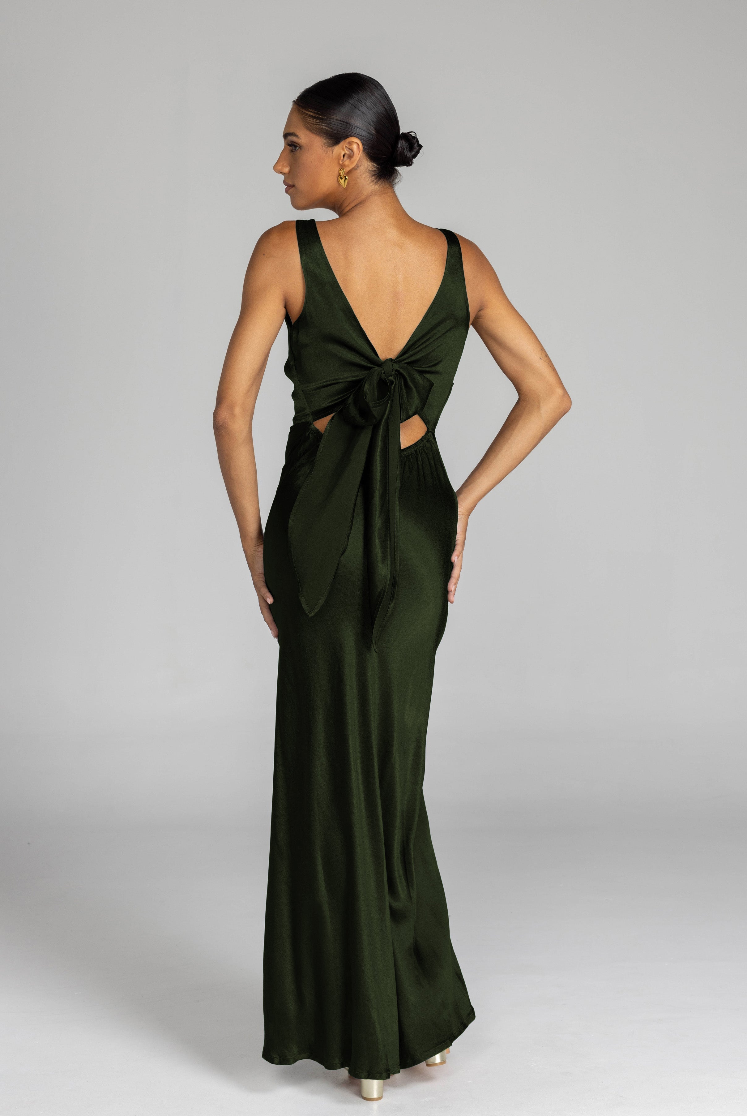 A Walk To Remember Dress - Dark Olive