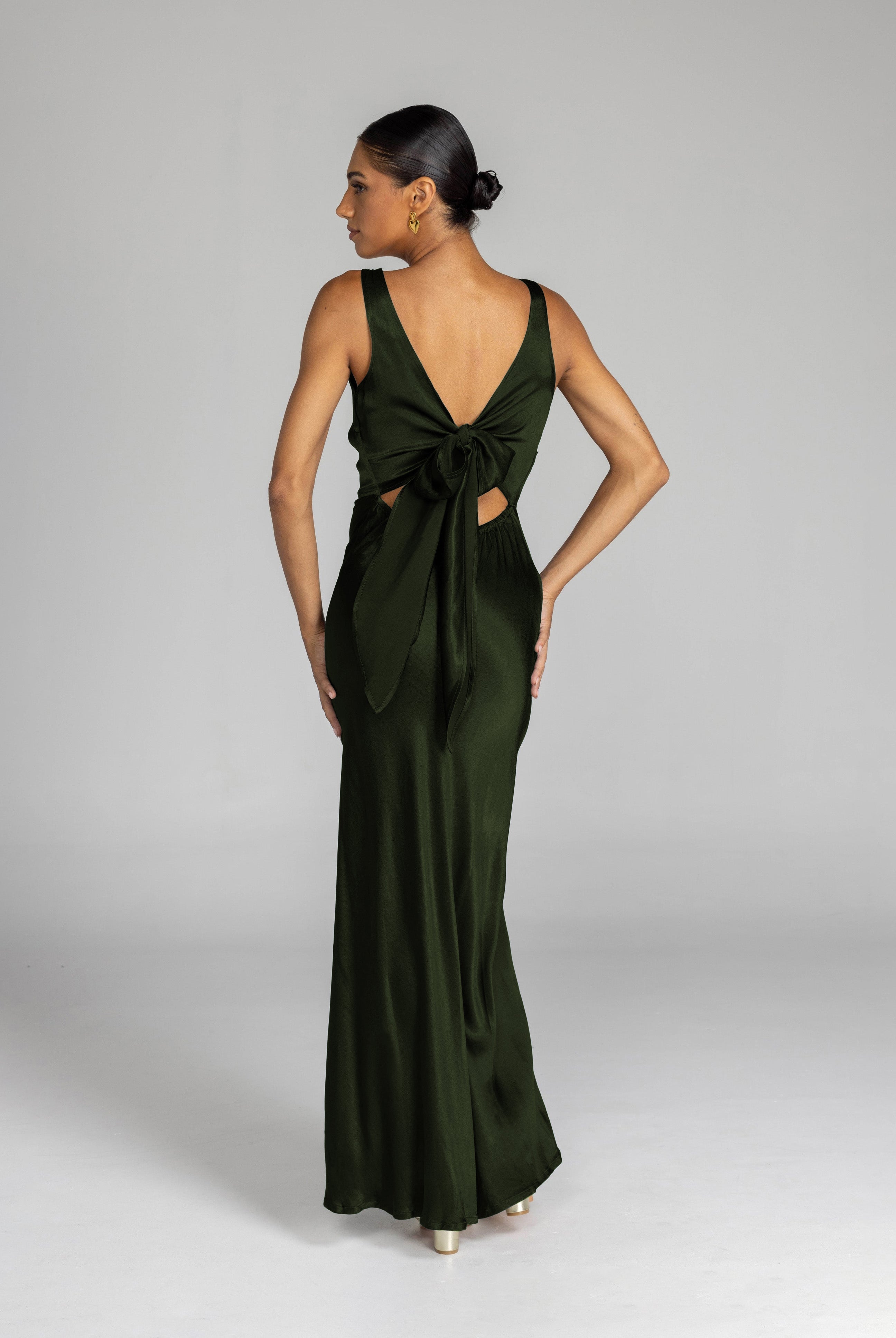 A Walk To Remember Dress - Dark Olive