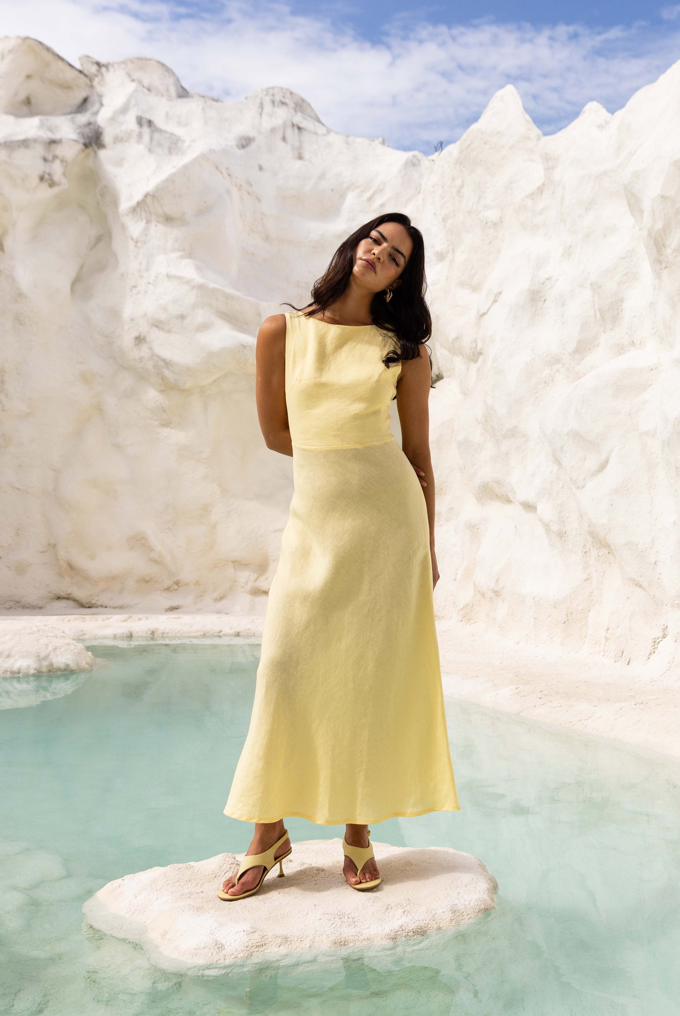 A Walk To Remember Dress - Sunlit Yellow