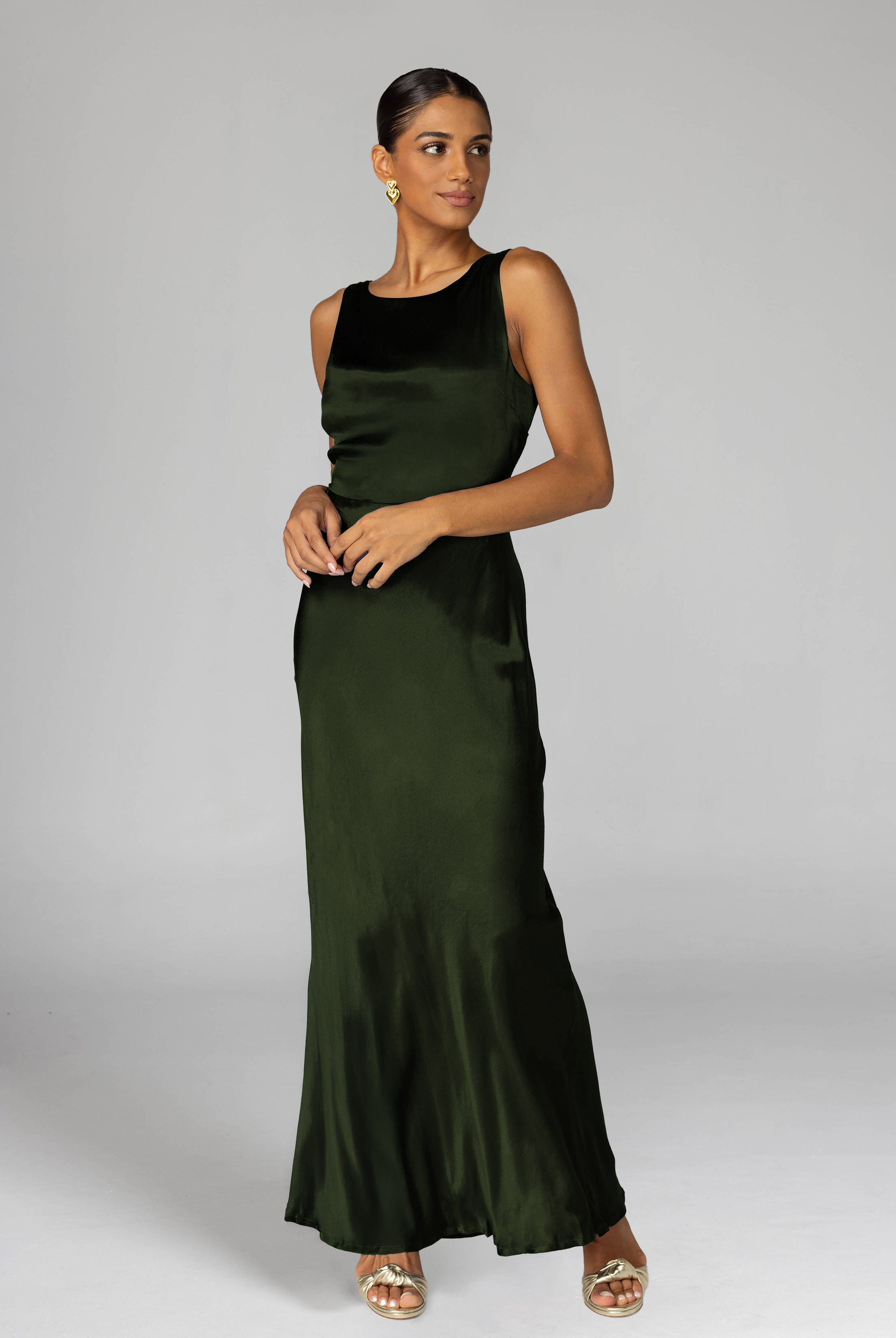 A Walk To Remember Dress - Dark Olive