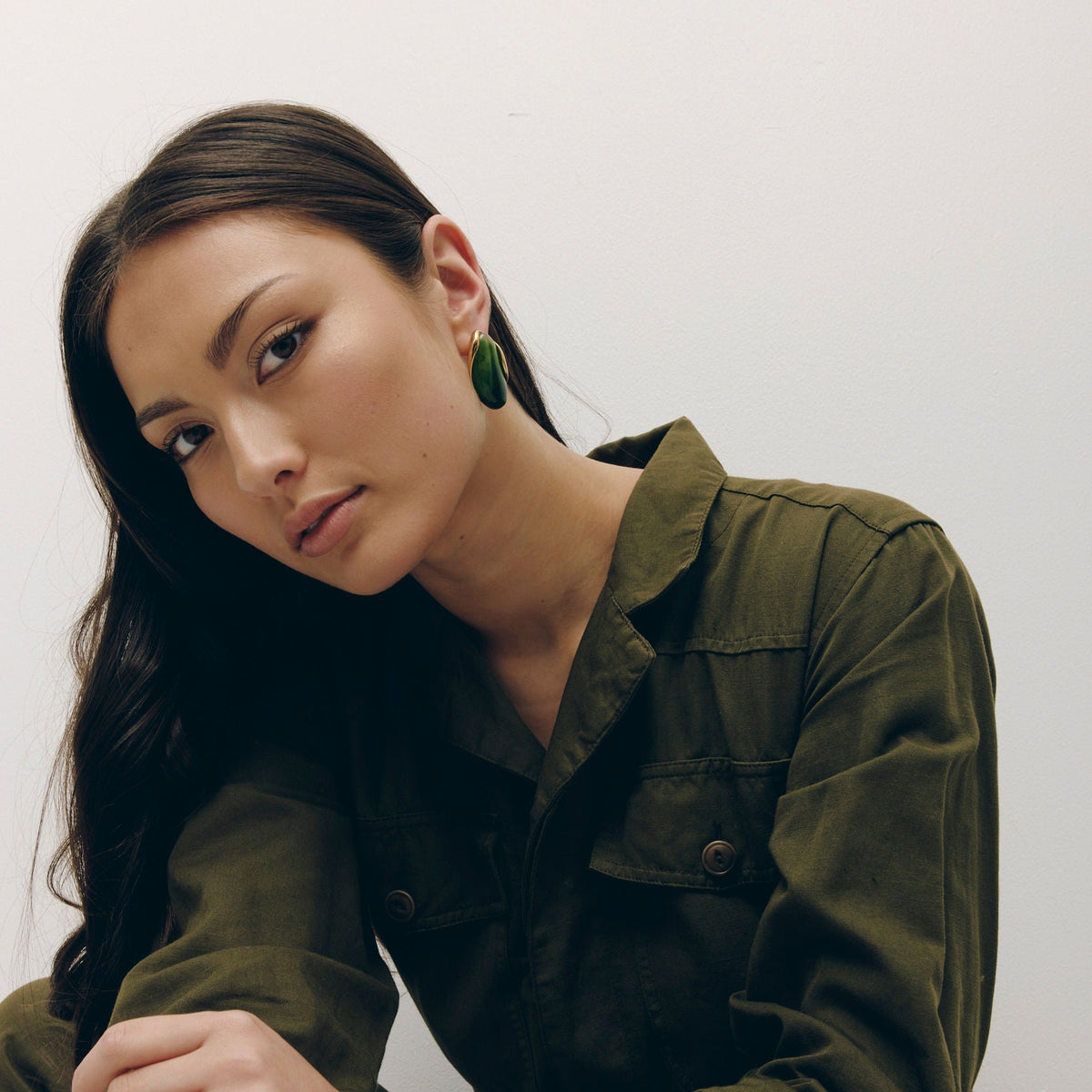 Castel & Co | Ada Earring | Green