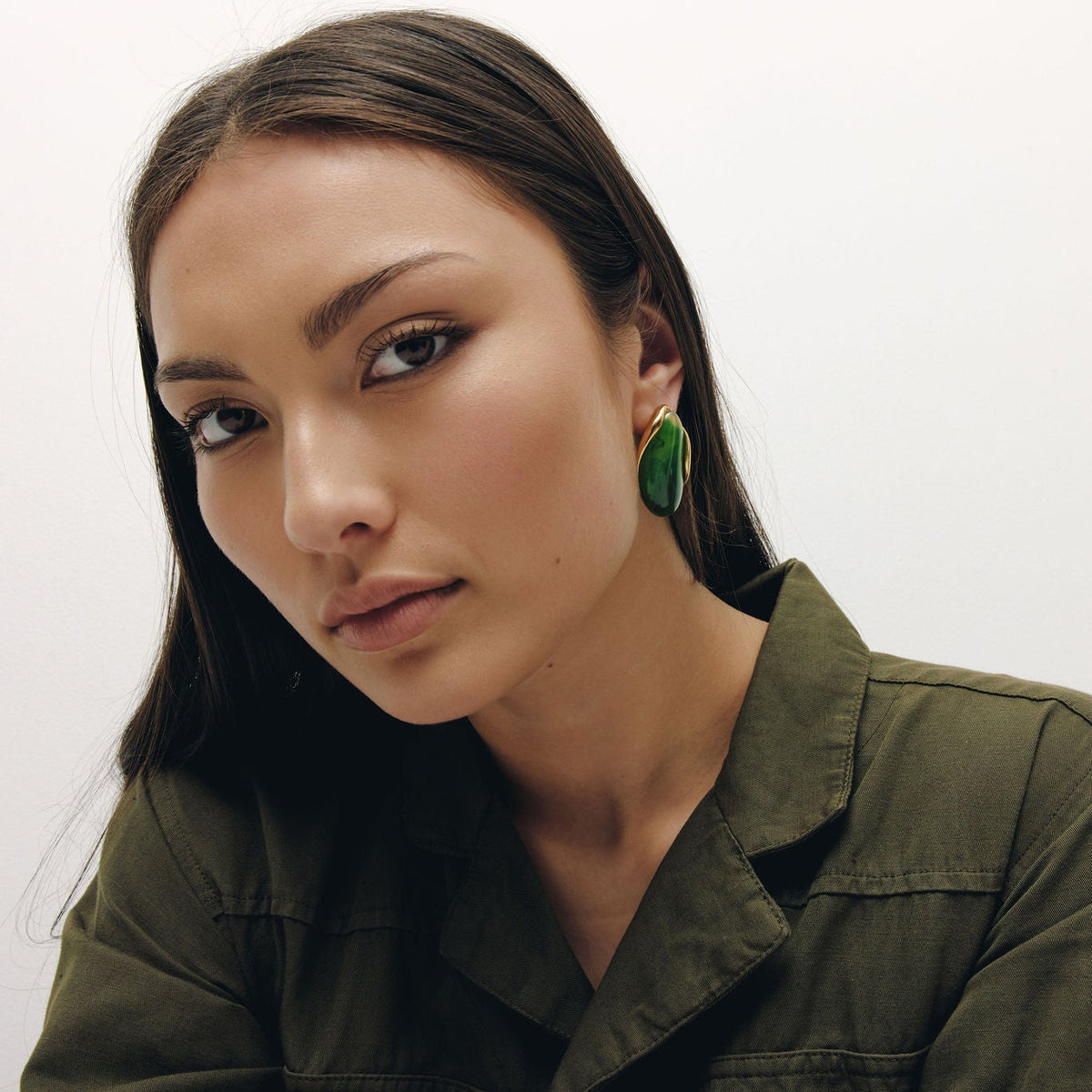 Castel & Co | Ada Earring | Green