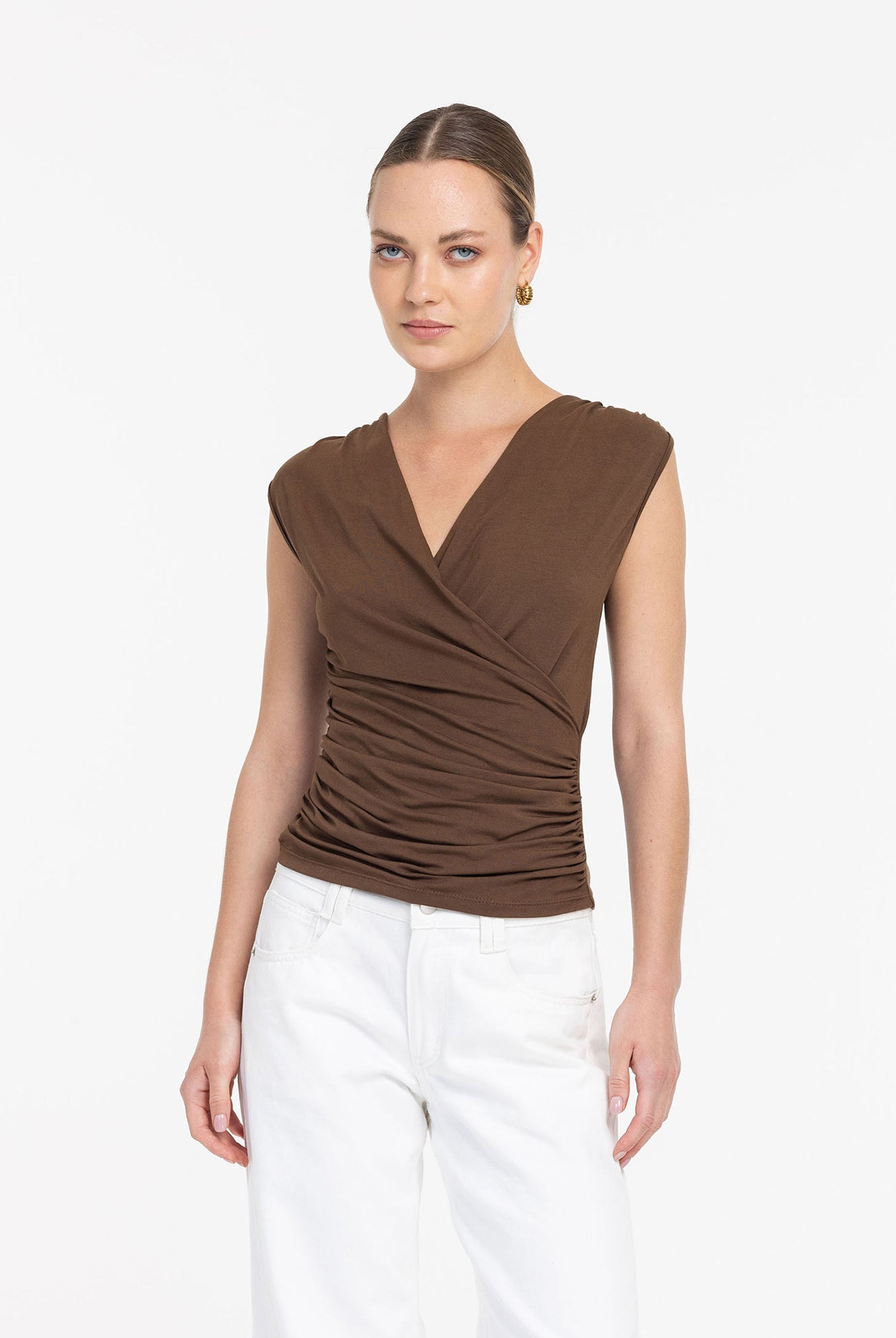 Alexis Top - Chocolate