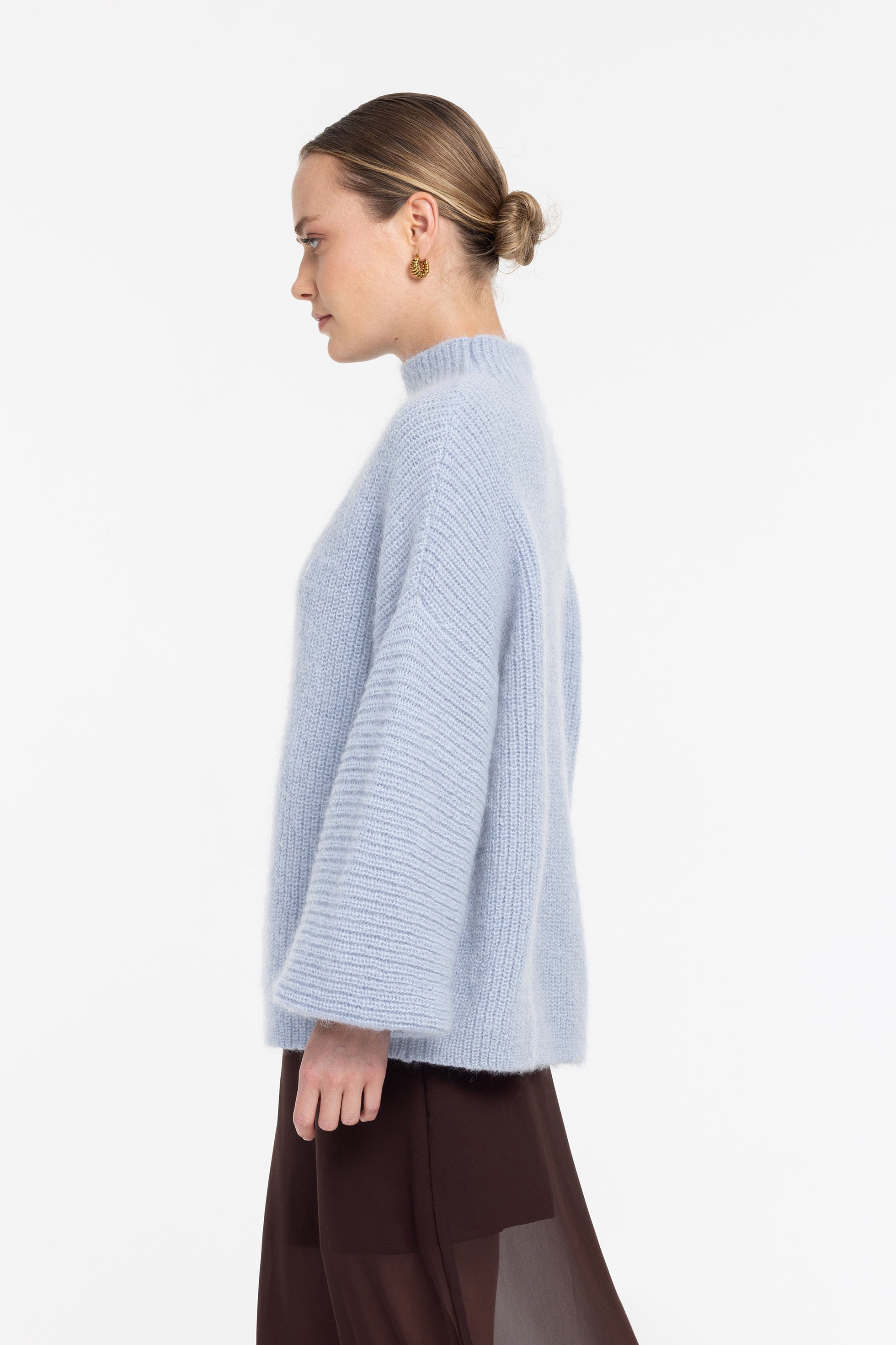 Amy Sweater - Dusky Blue