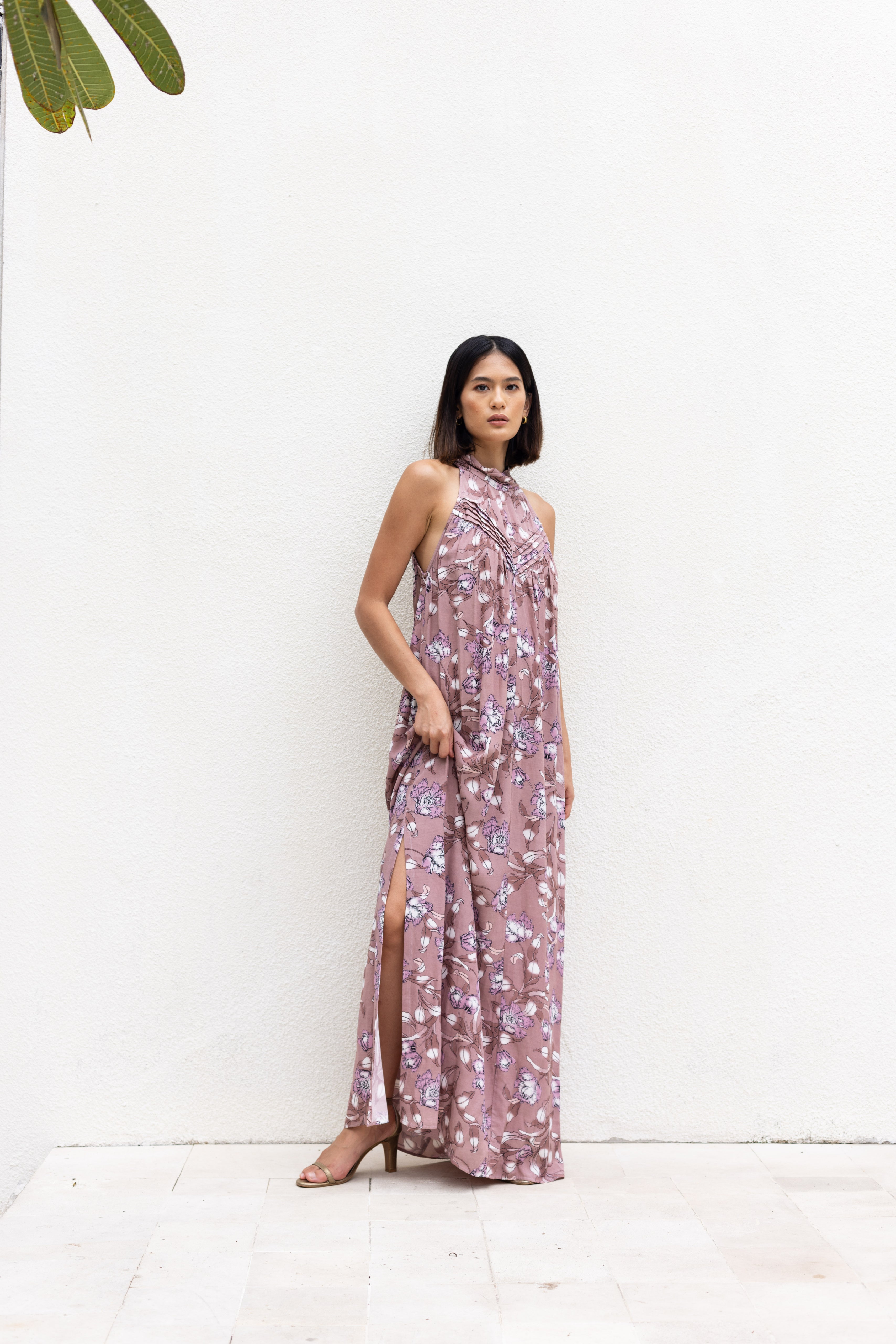 Anouk Dress - Exclusive Rose Tea/Pink Floral