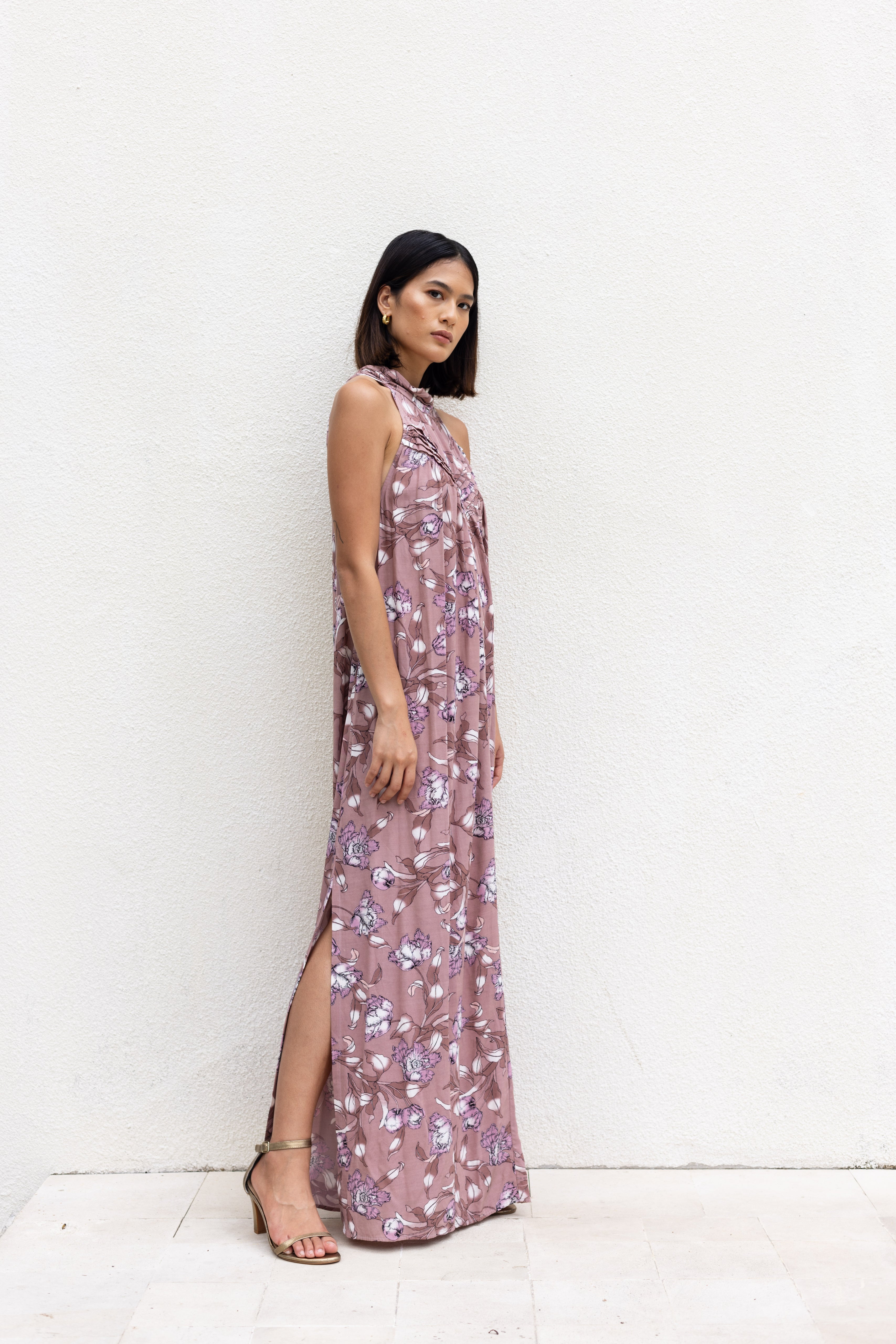 Anouk Dress - Exclusive Rose Tea/Pink Floral