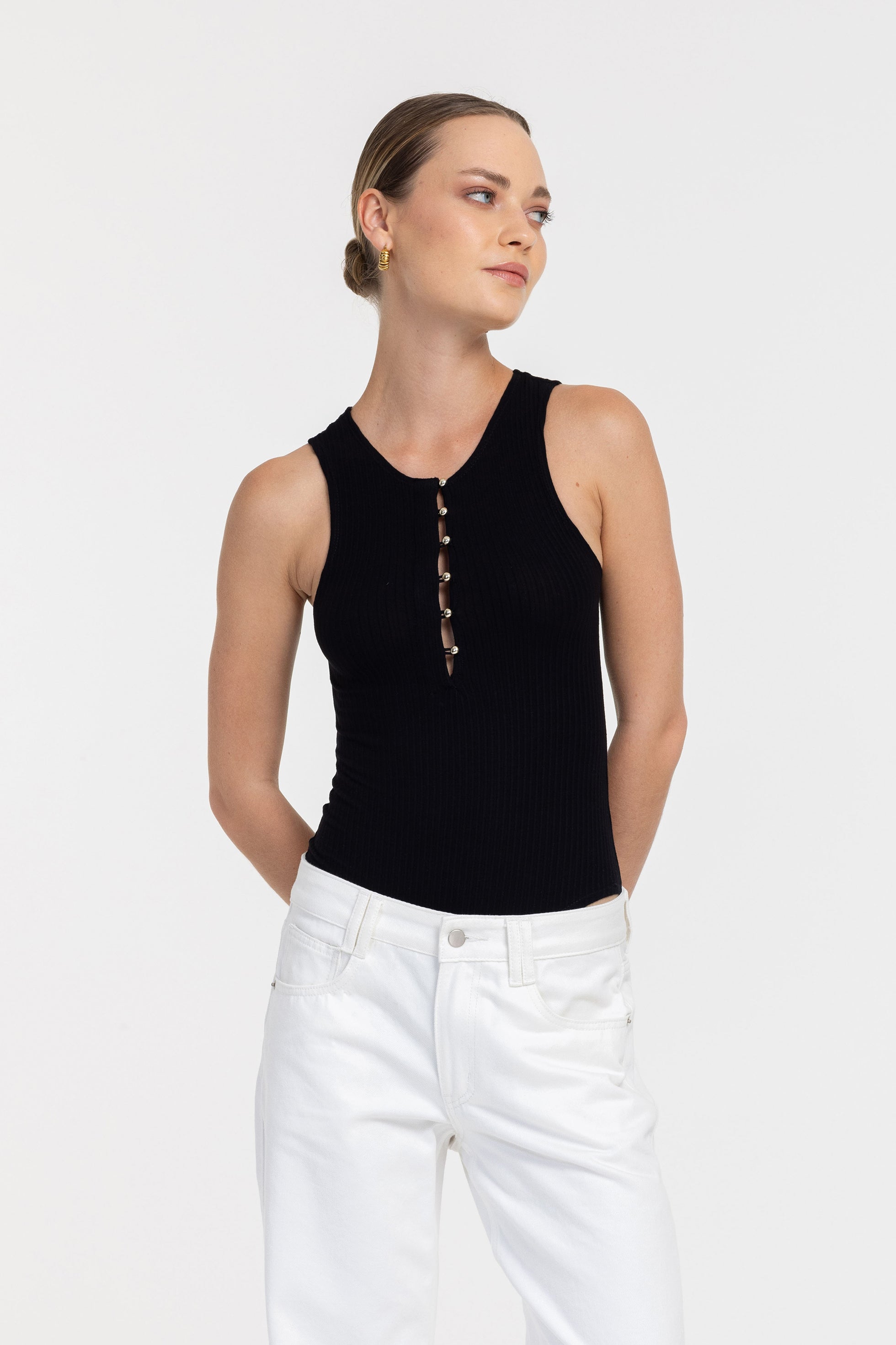 Around Your Body-Suit - Black