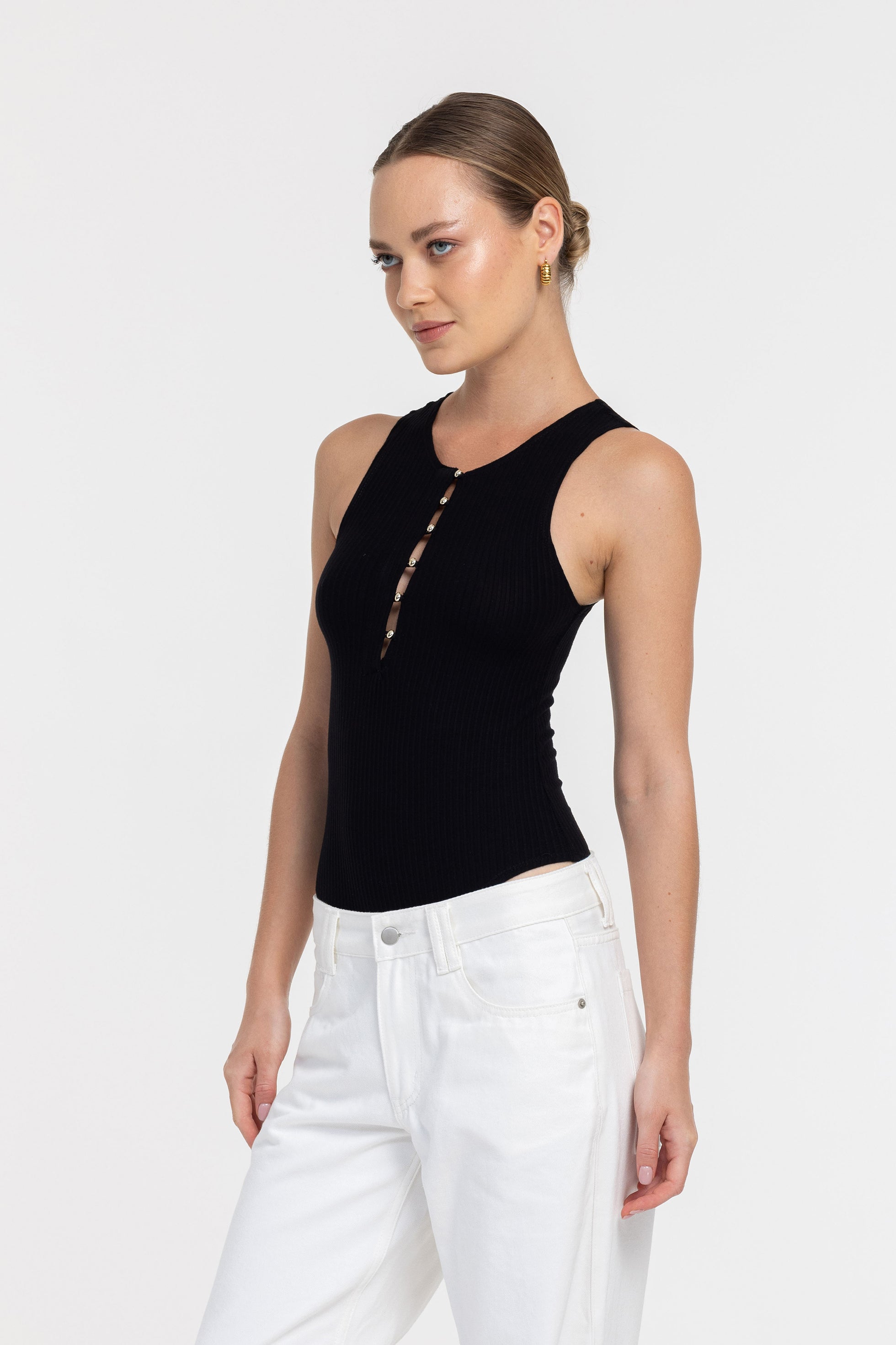 Around Your Body-Suit - Black