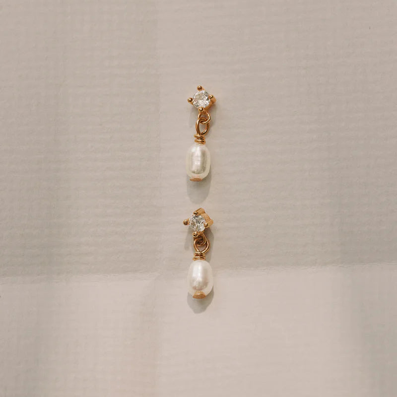 Saint Valentine - Aspen Mini Drop Earrings - Gold