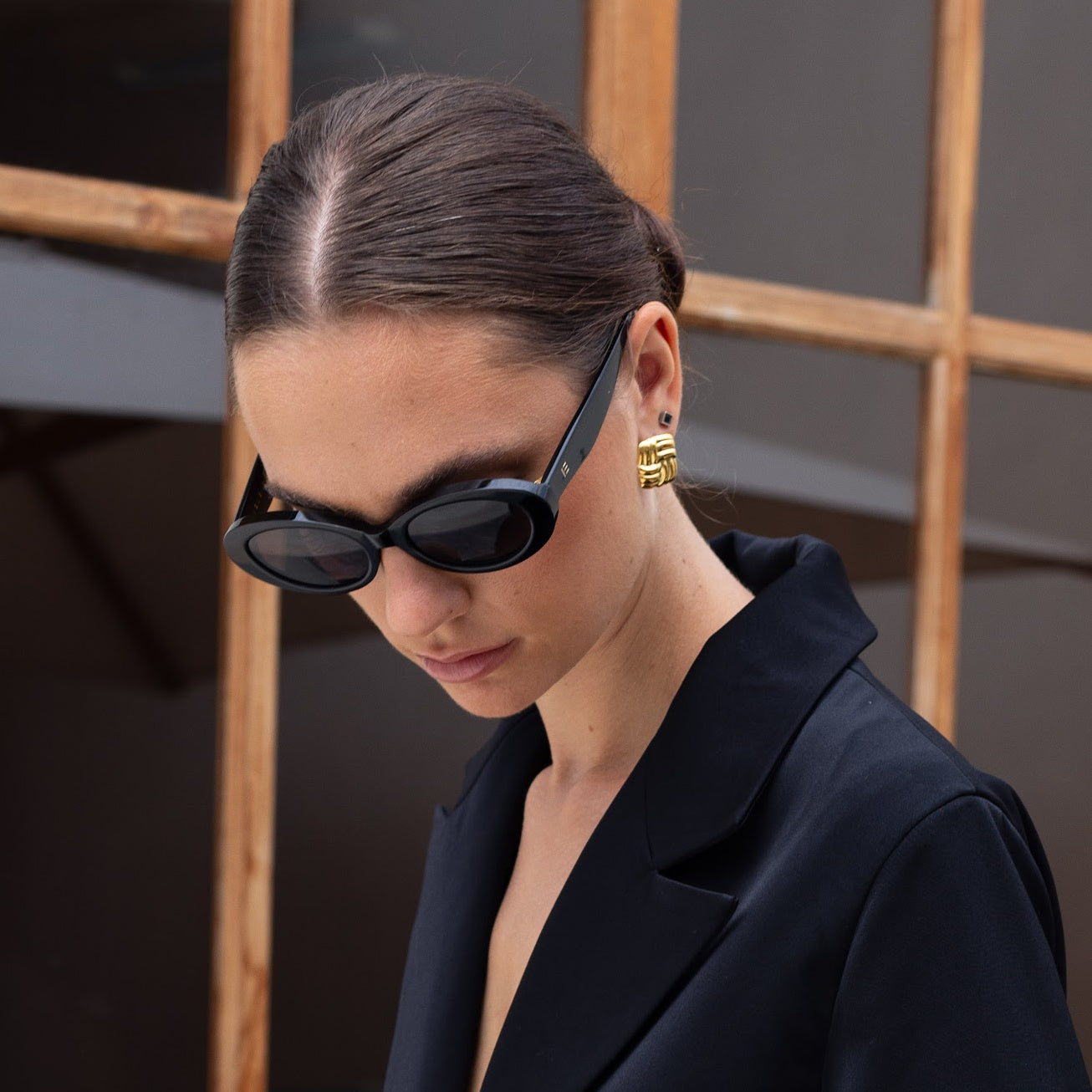 Porter Jewellery - Baby Cushion Earrings- Gold