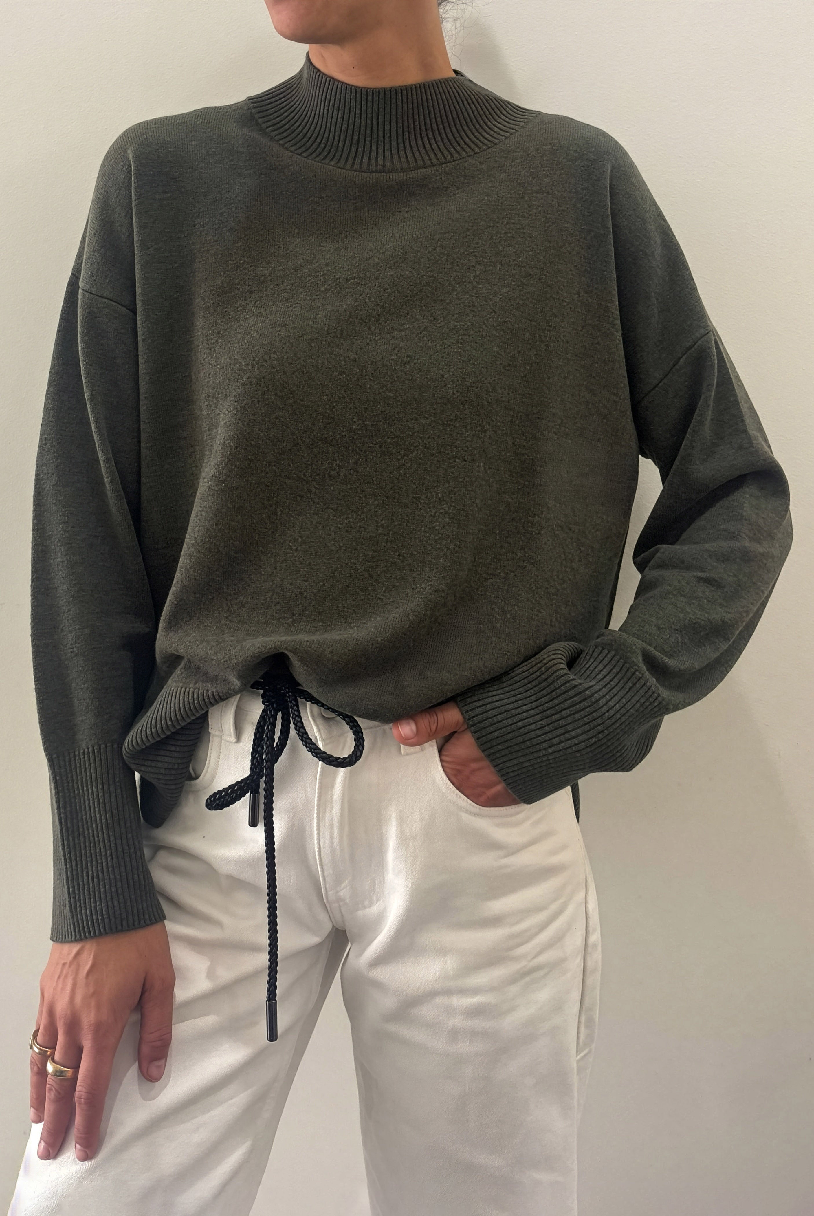 Be Cosy Jumper - Deep Khaki