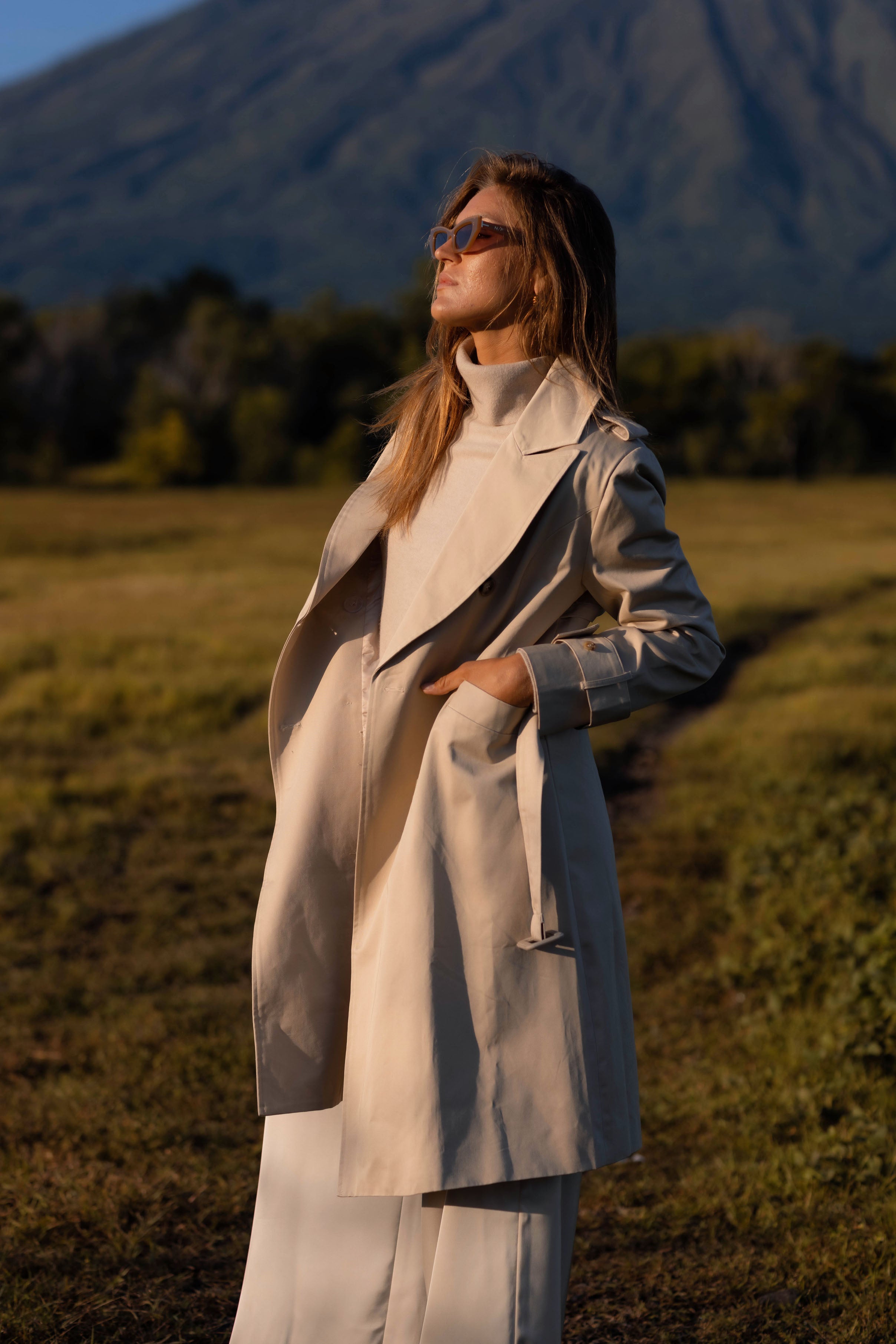 Be Strong Trench - Natural