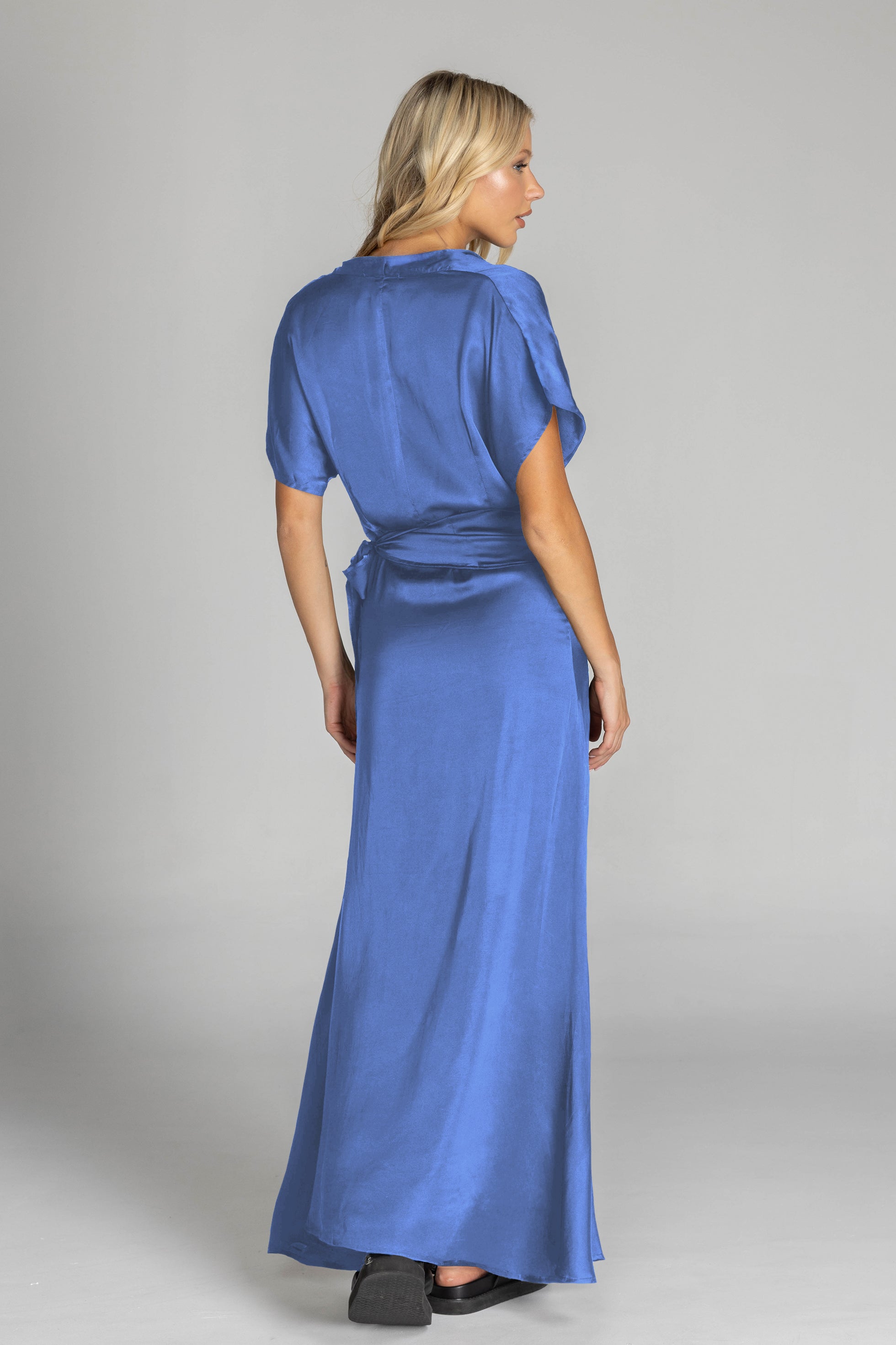 Believe Me Dress - Juniper Blue