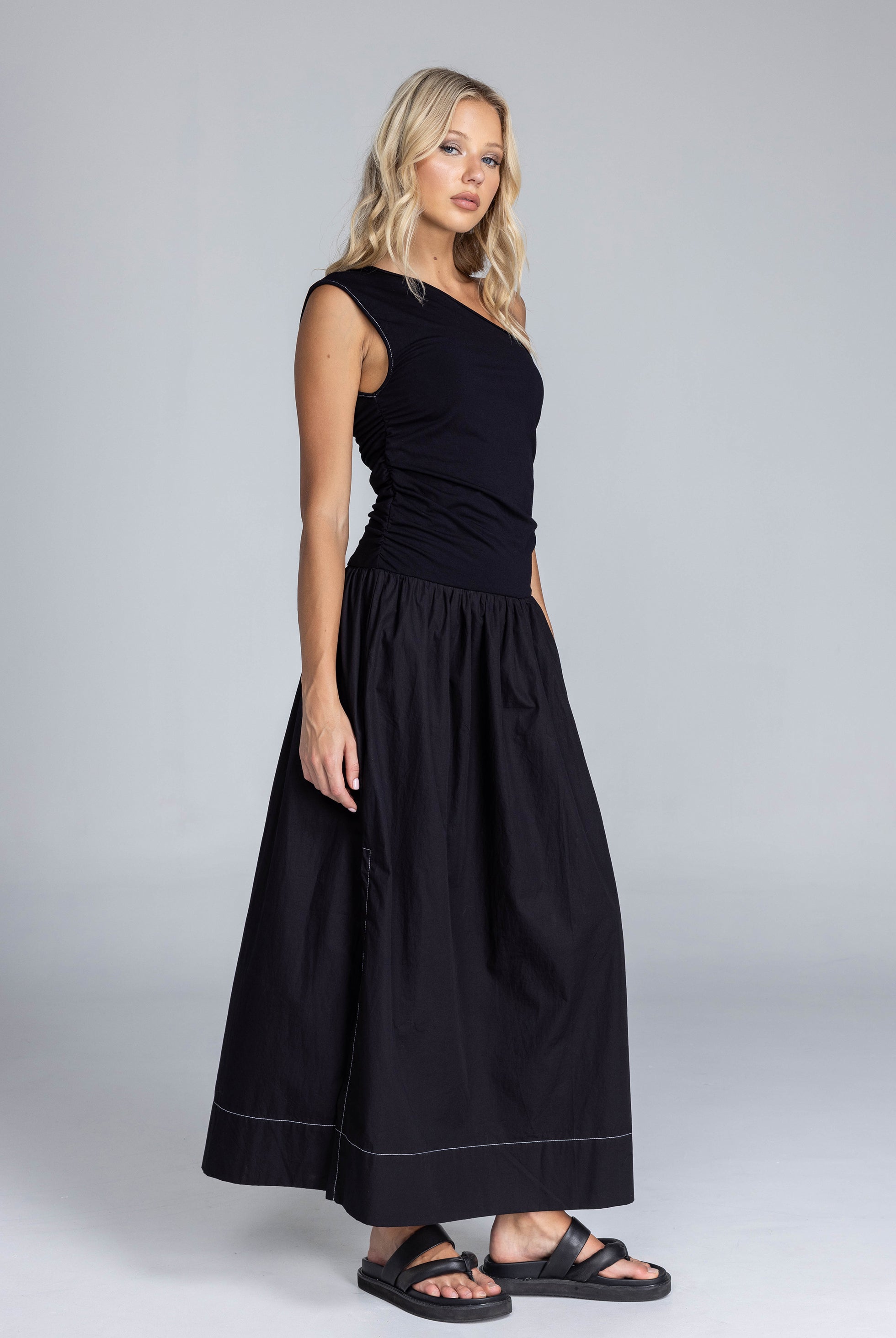 Between Heartbeats Dress - Black