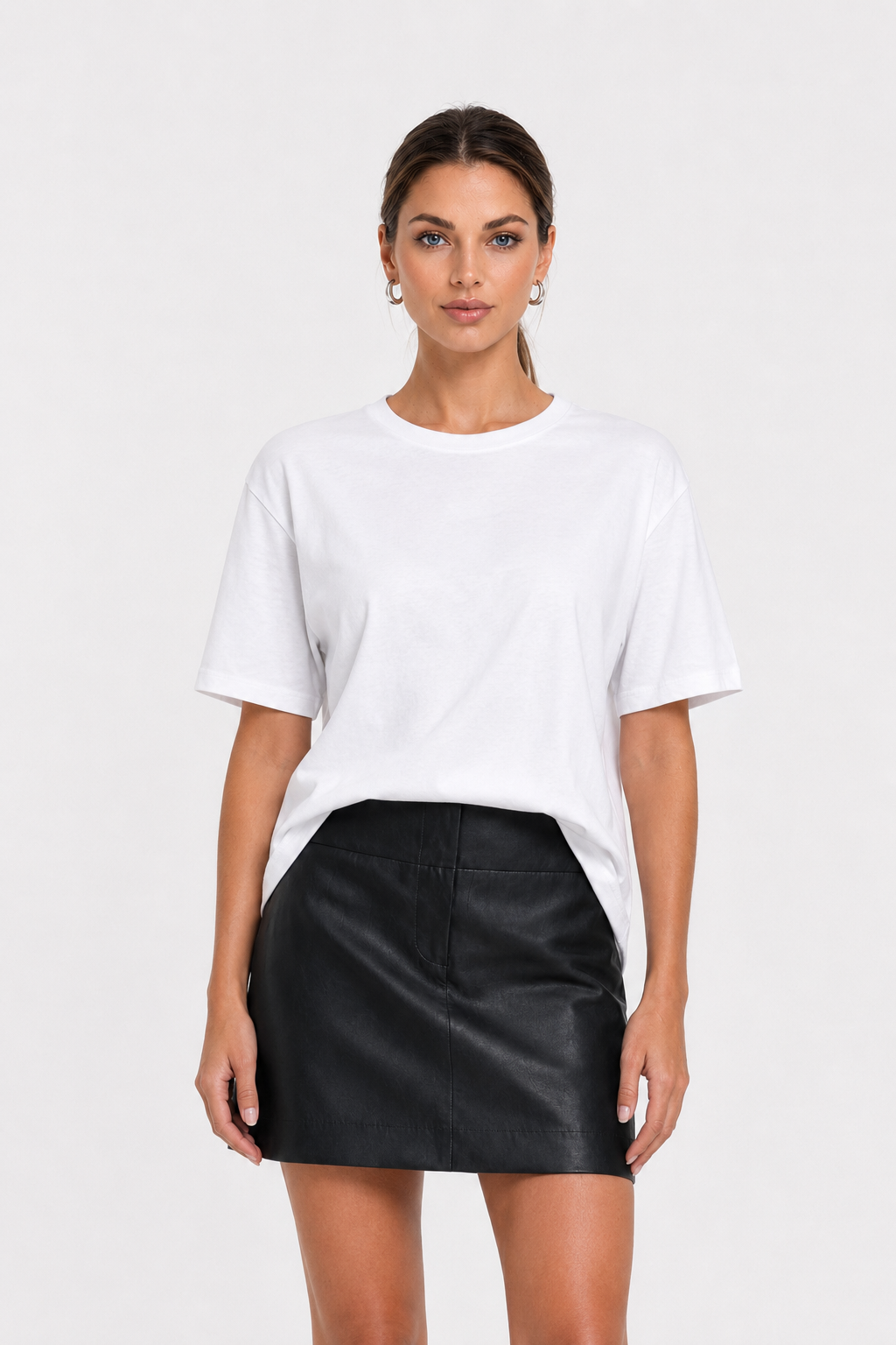 BLAK Oversized Tee - White