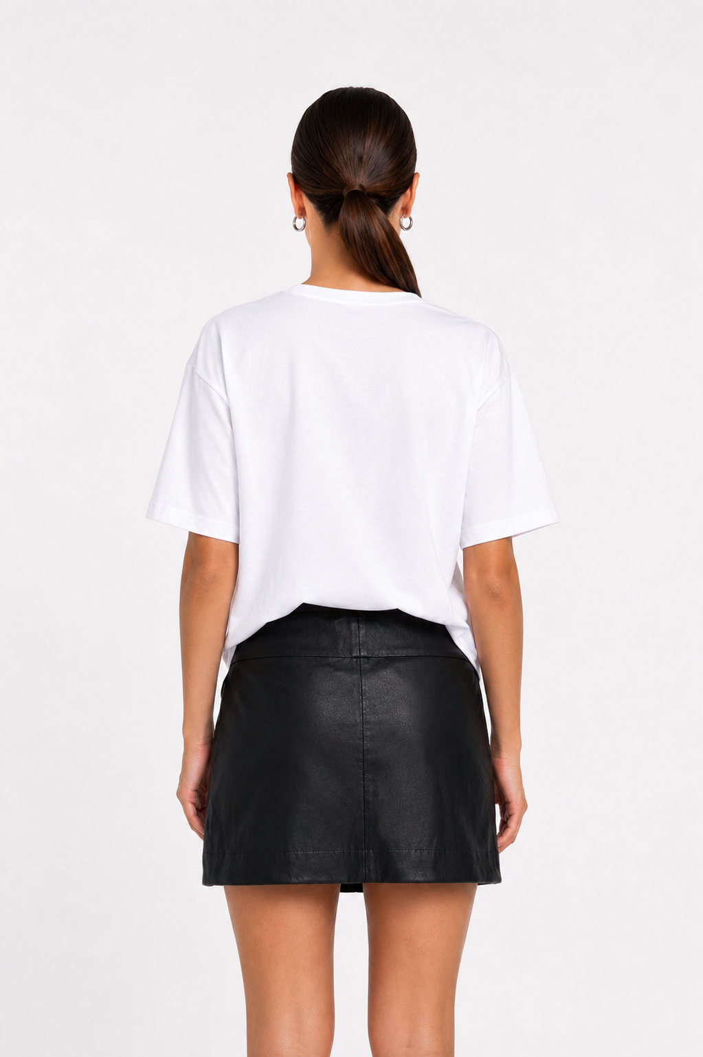 BLAK Oversized Tee - White