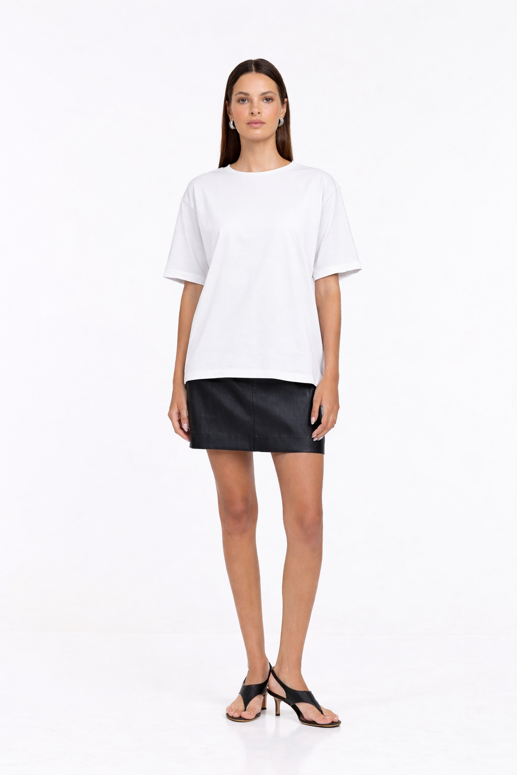 BLAK Oversized Tee - White