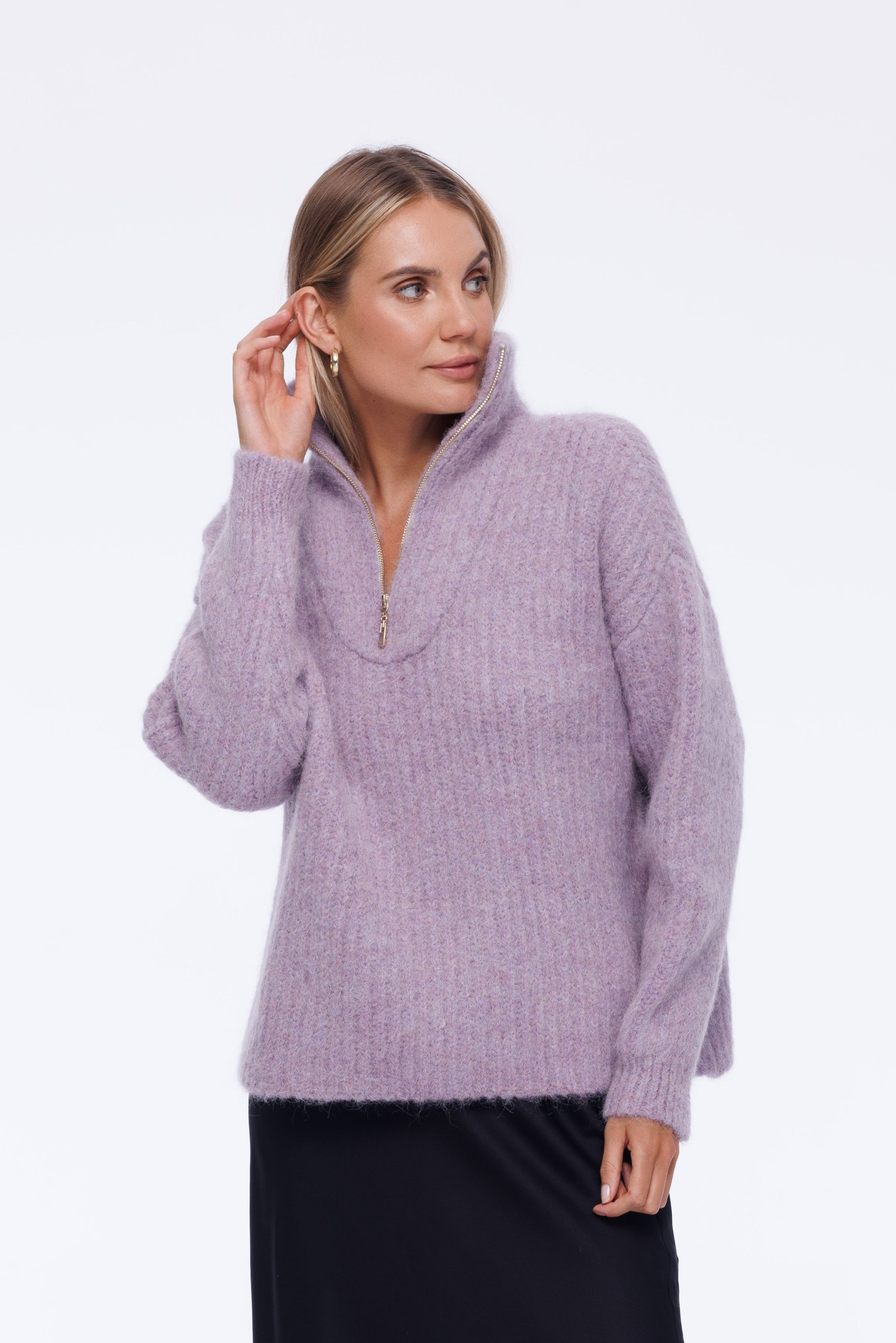Bonita Sweater - Lilac Whisper