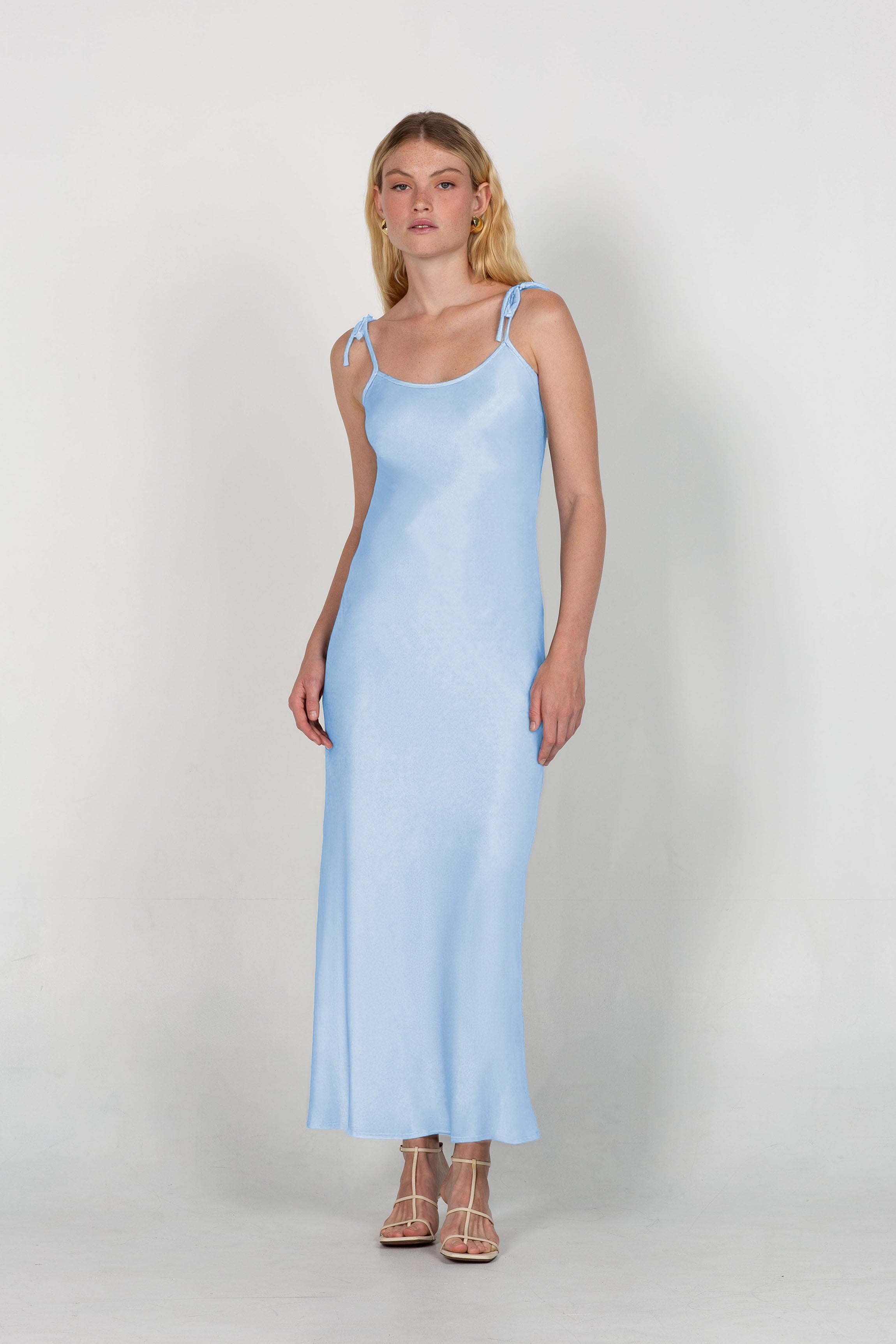 Bow Slip Maxi - Fresh Blue