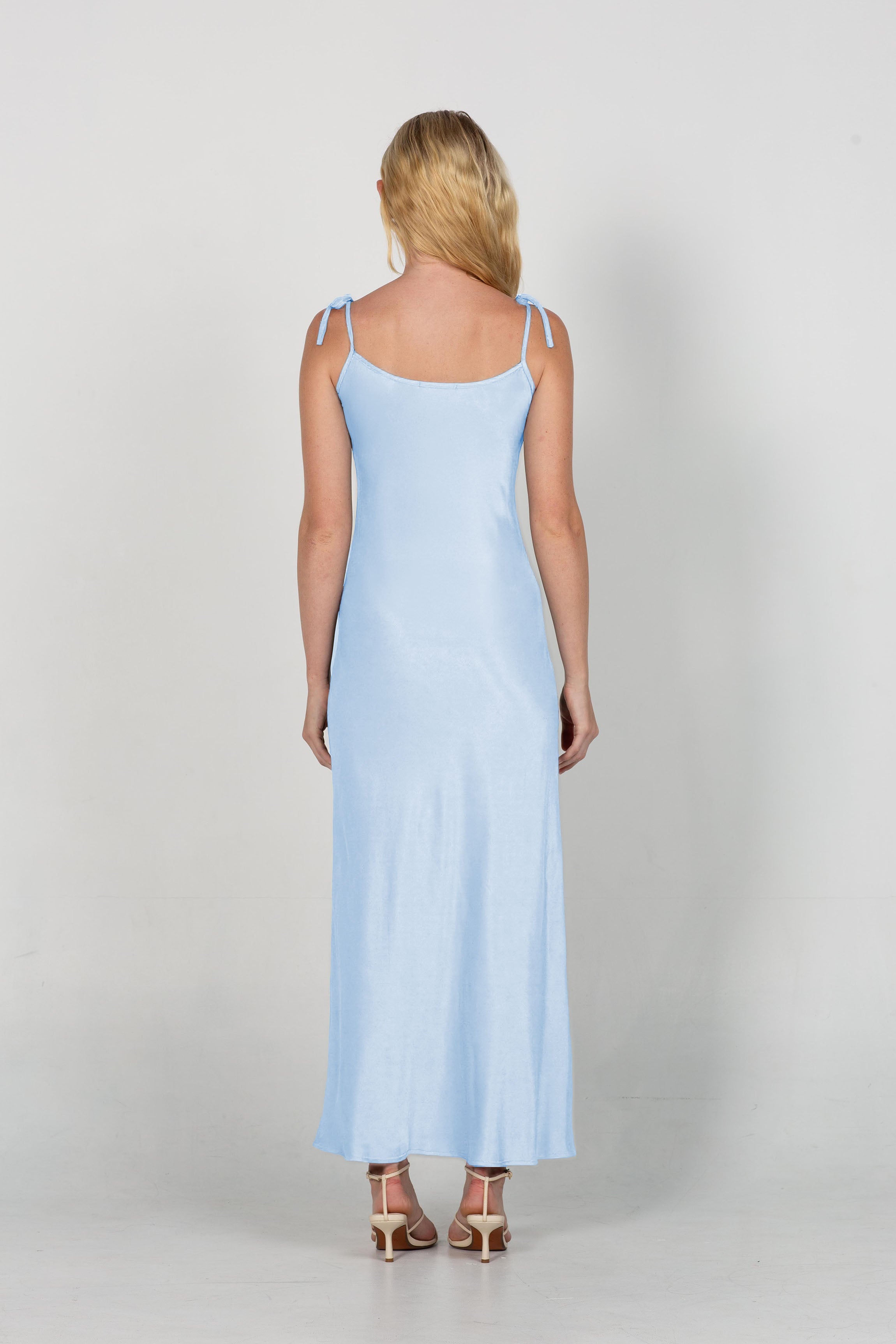 Bow Slip Maxi - Fresh Blue