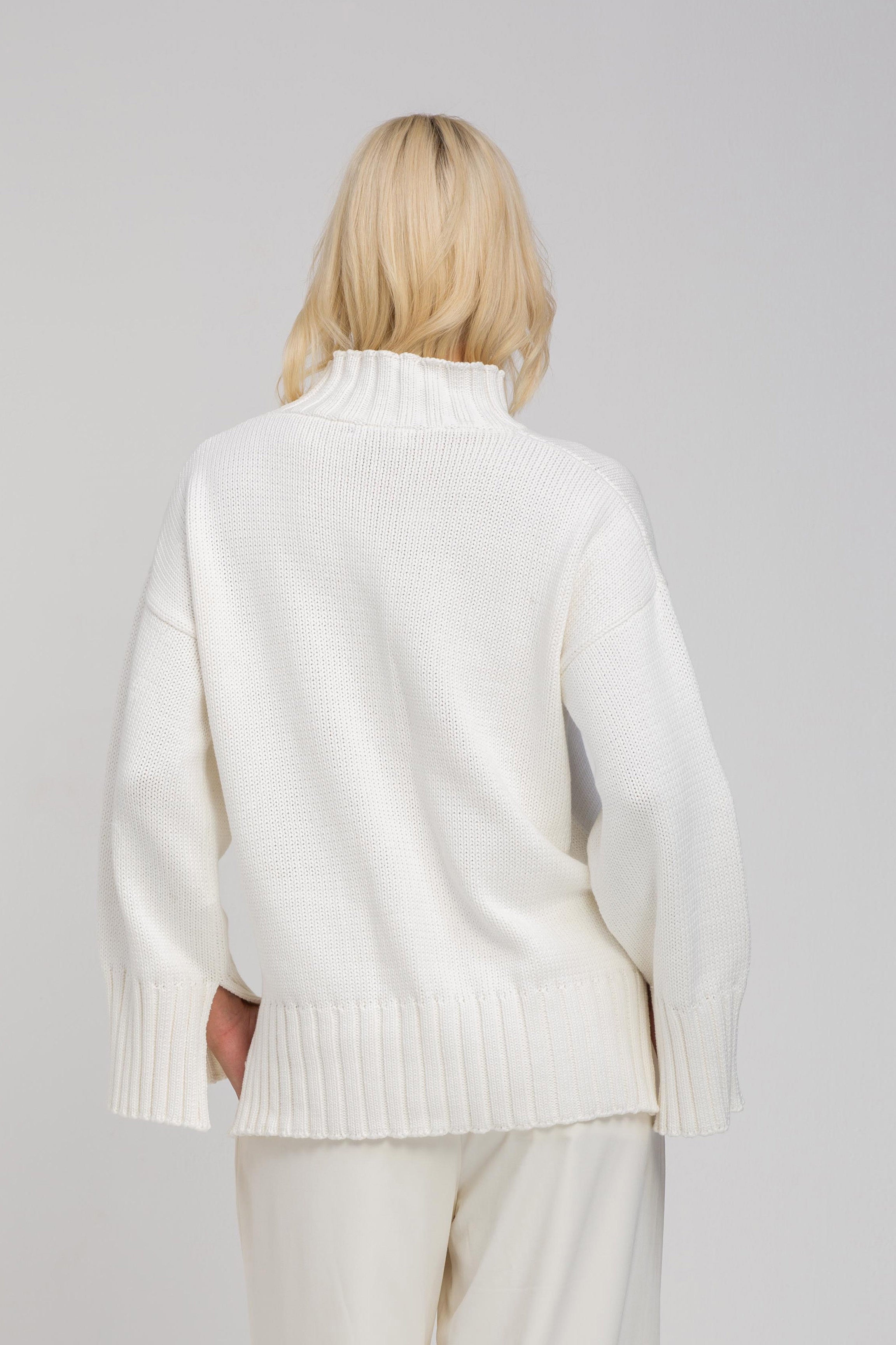 Bring It Back Jumper - White