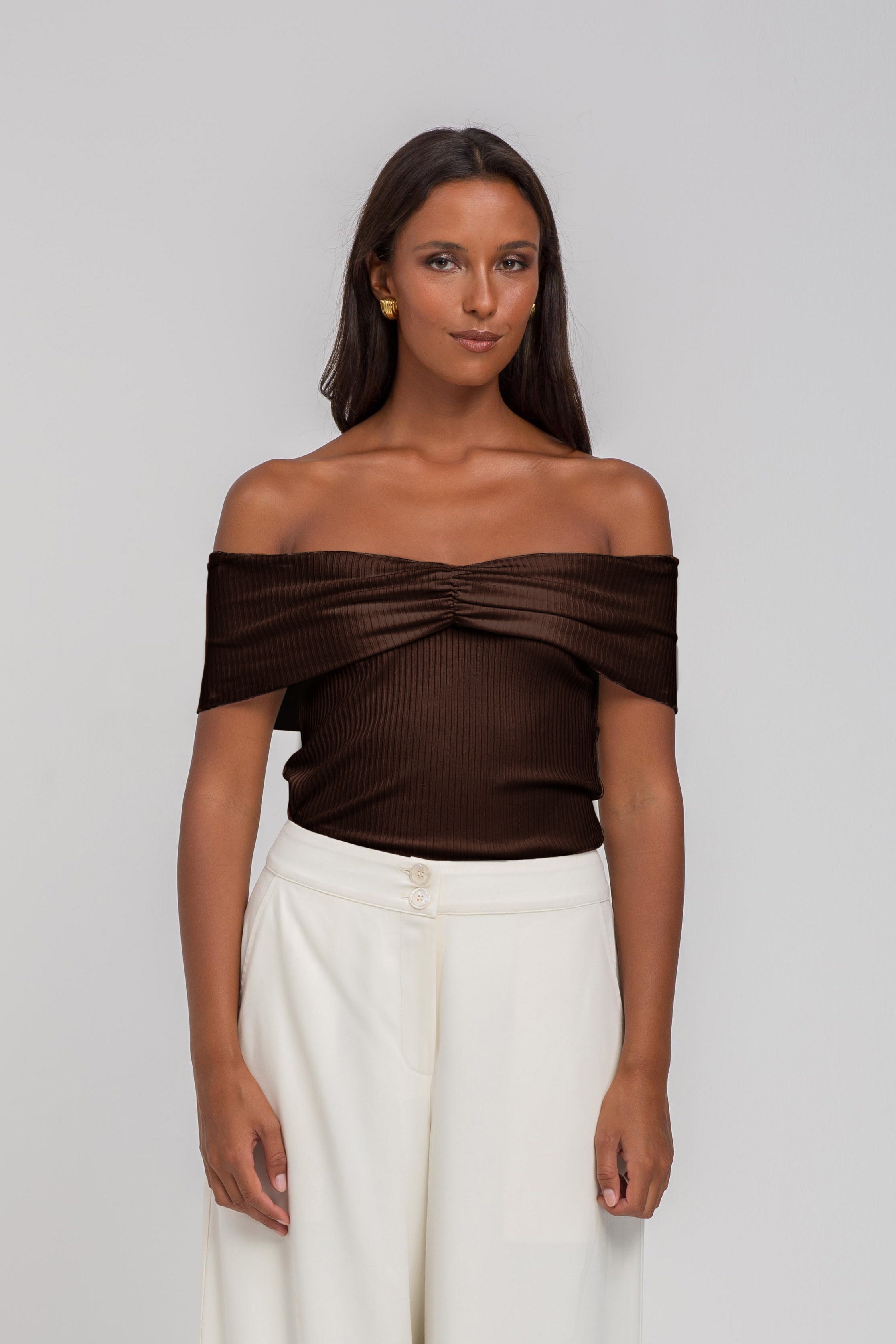 Butterfly Feelings Top - Chocolate