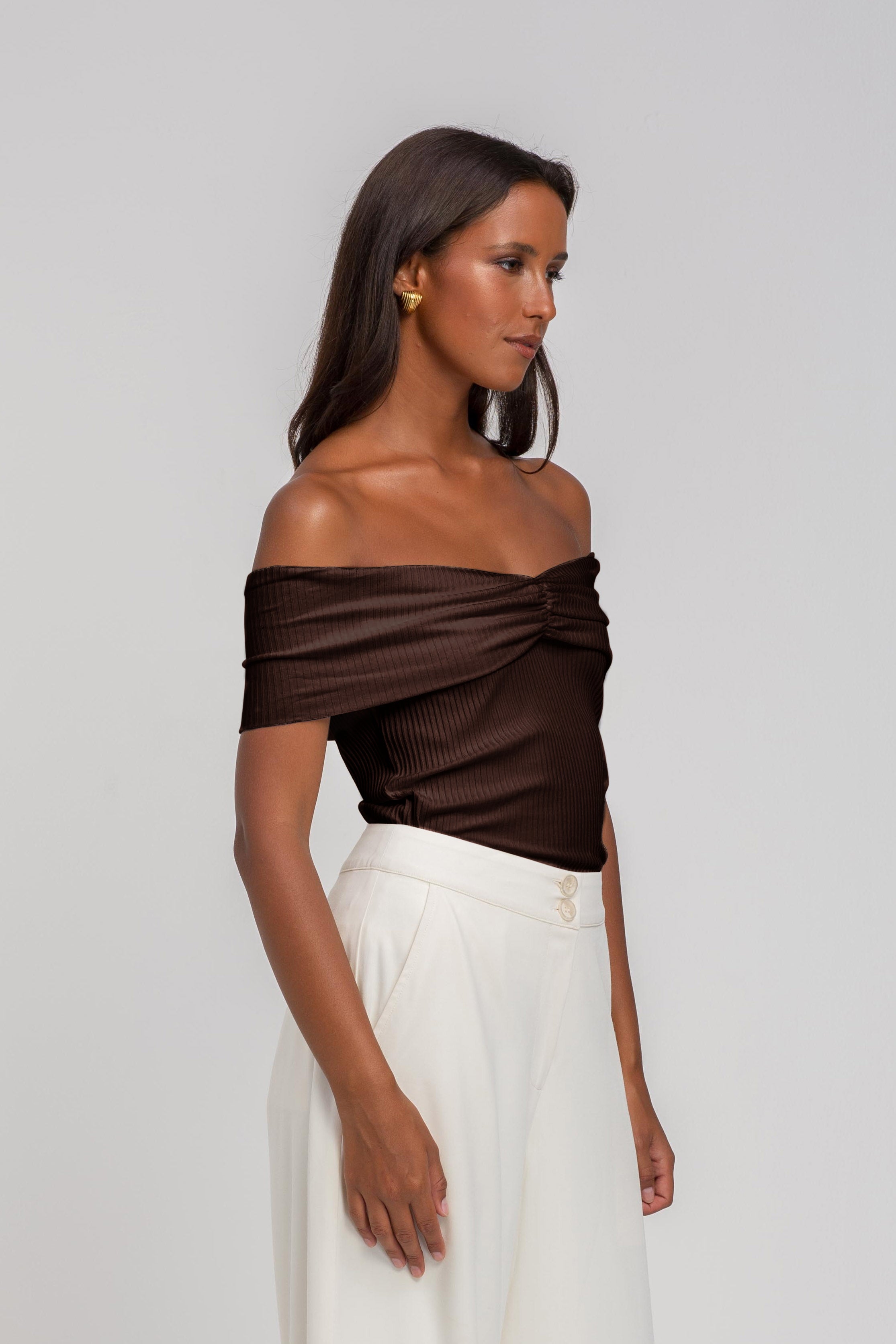 Butterfly Feelings Top - Chocolate