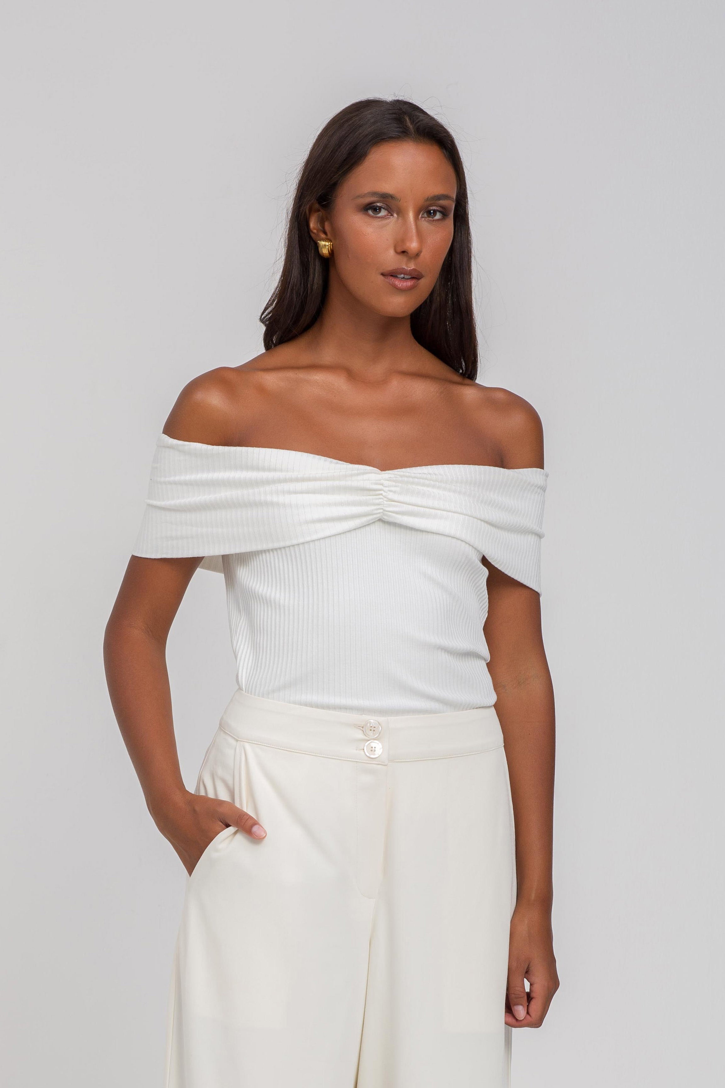 Butterfly Feelings Top - Ivory
