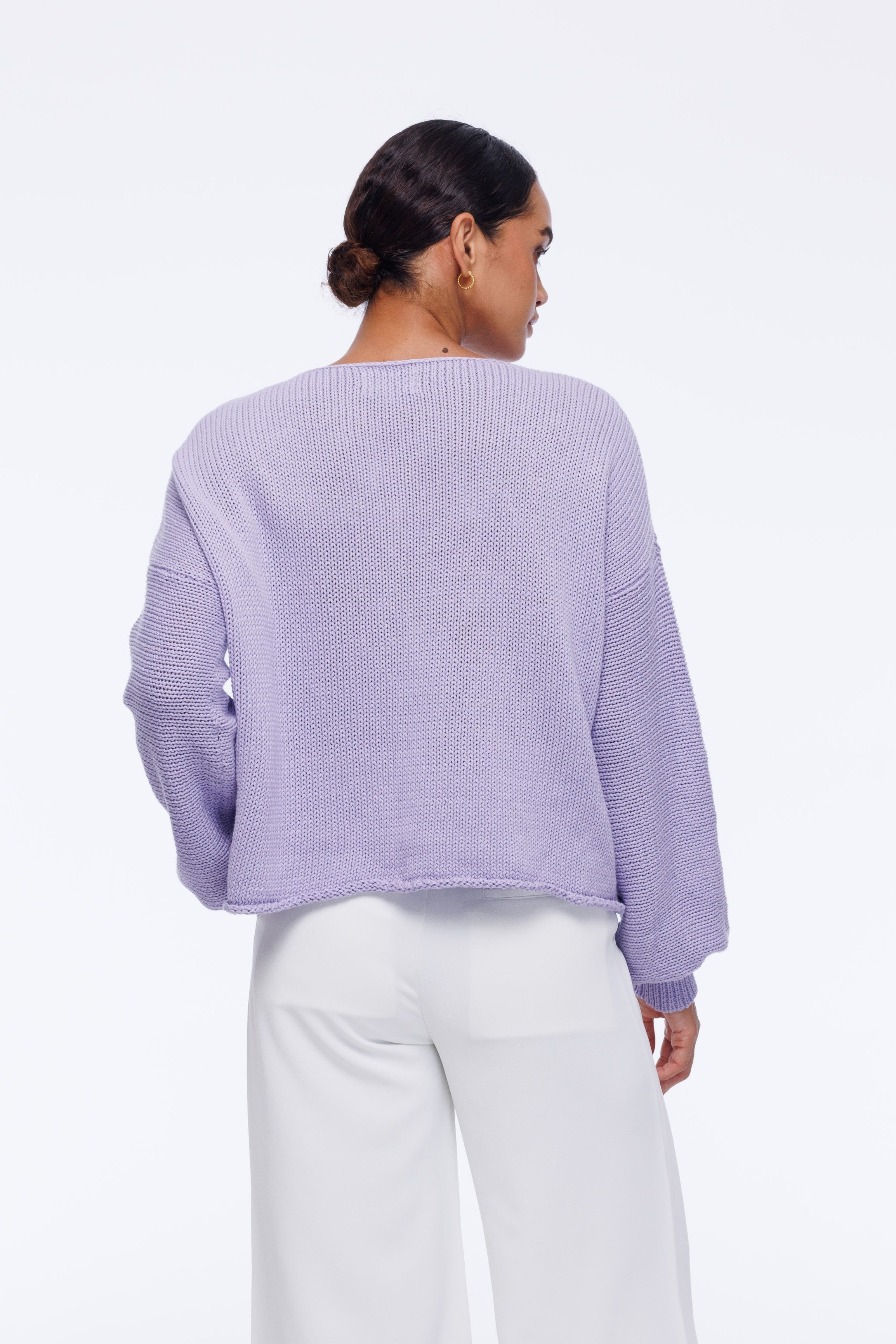Close Sweater - Lilac Whisper
