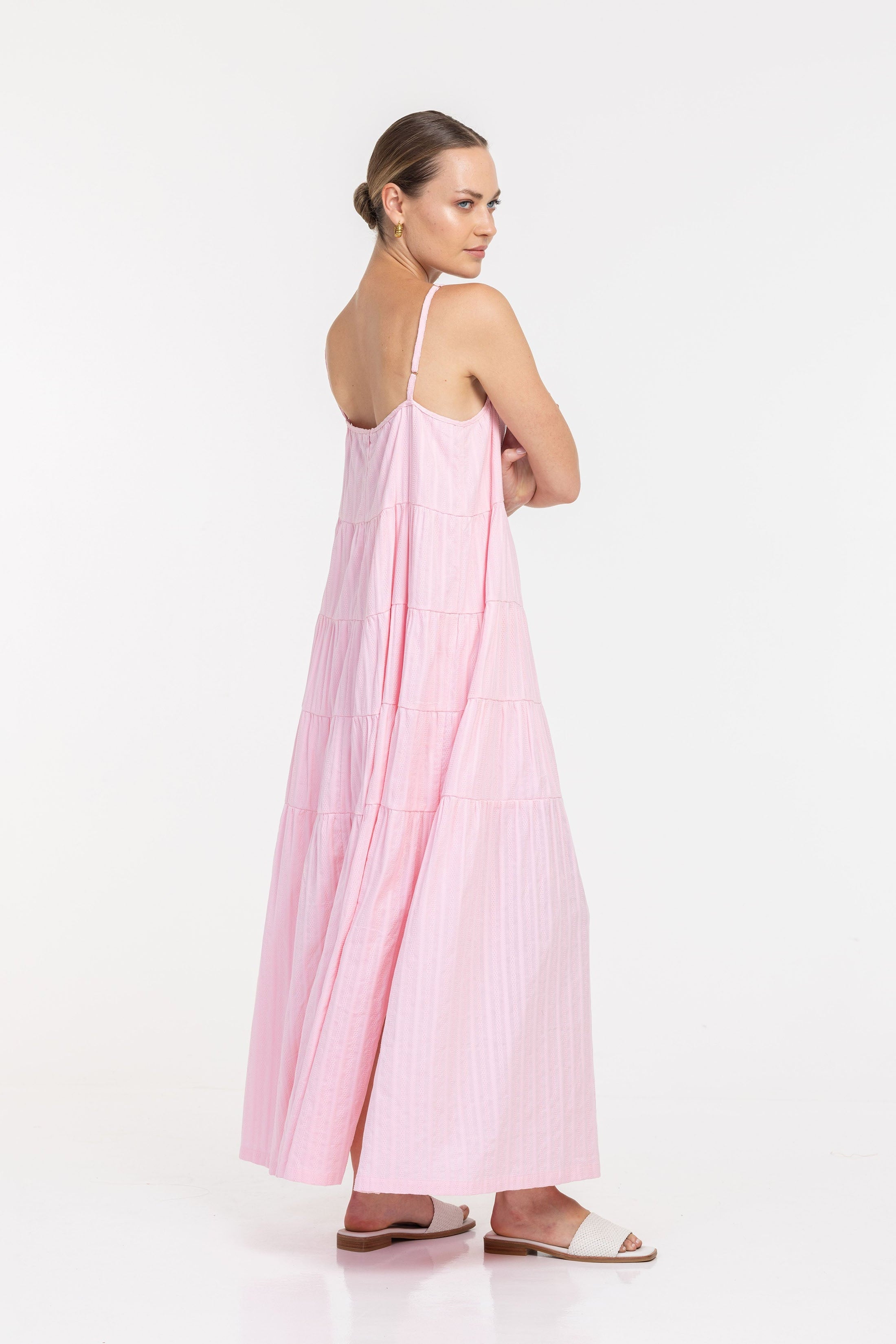 Carmen Dress - Pink - PRE-ORDER