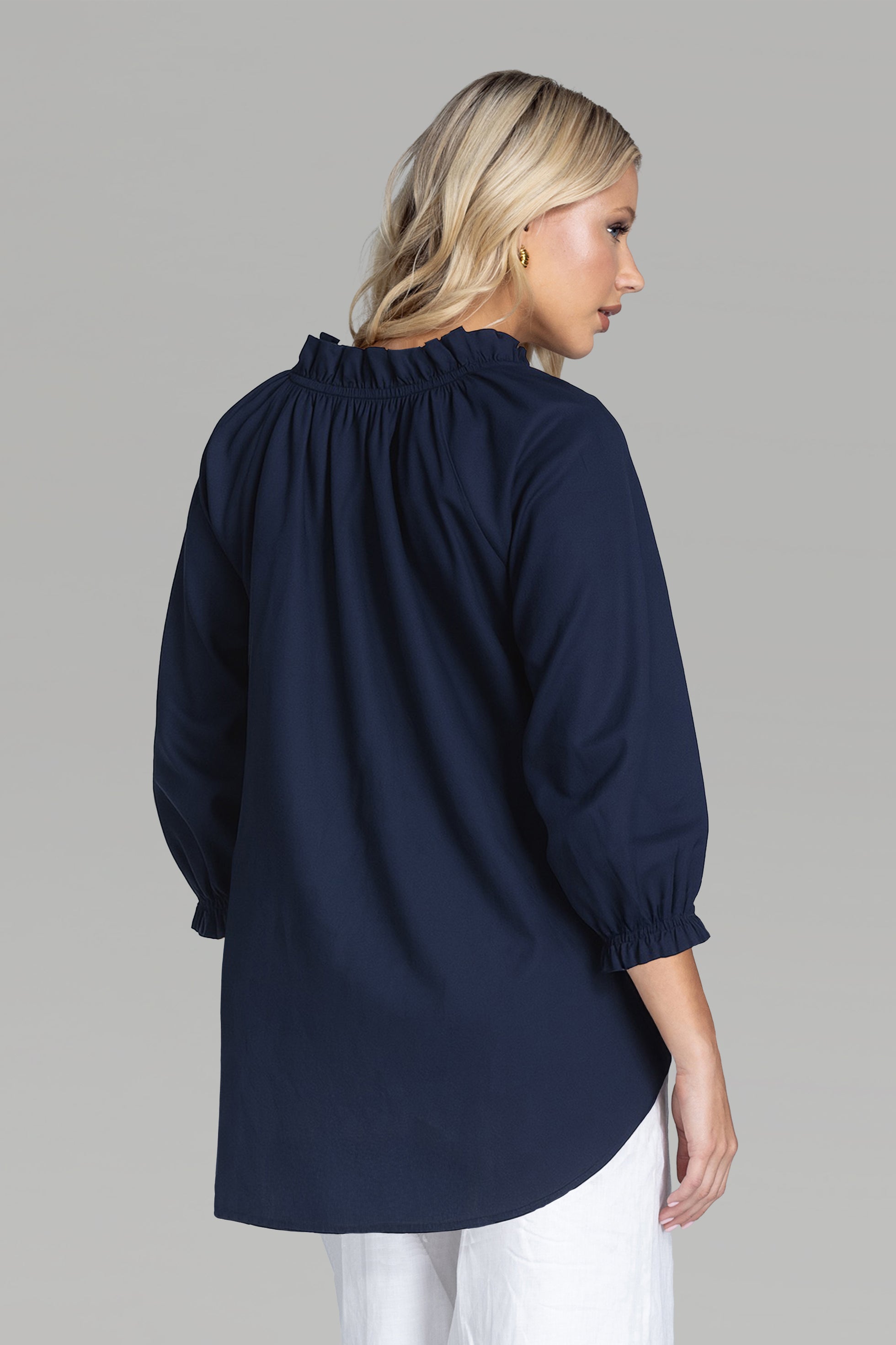 Charlotte Top - Navy